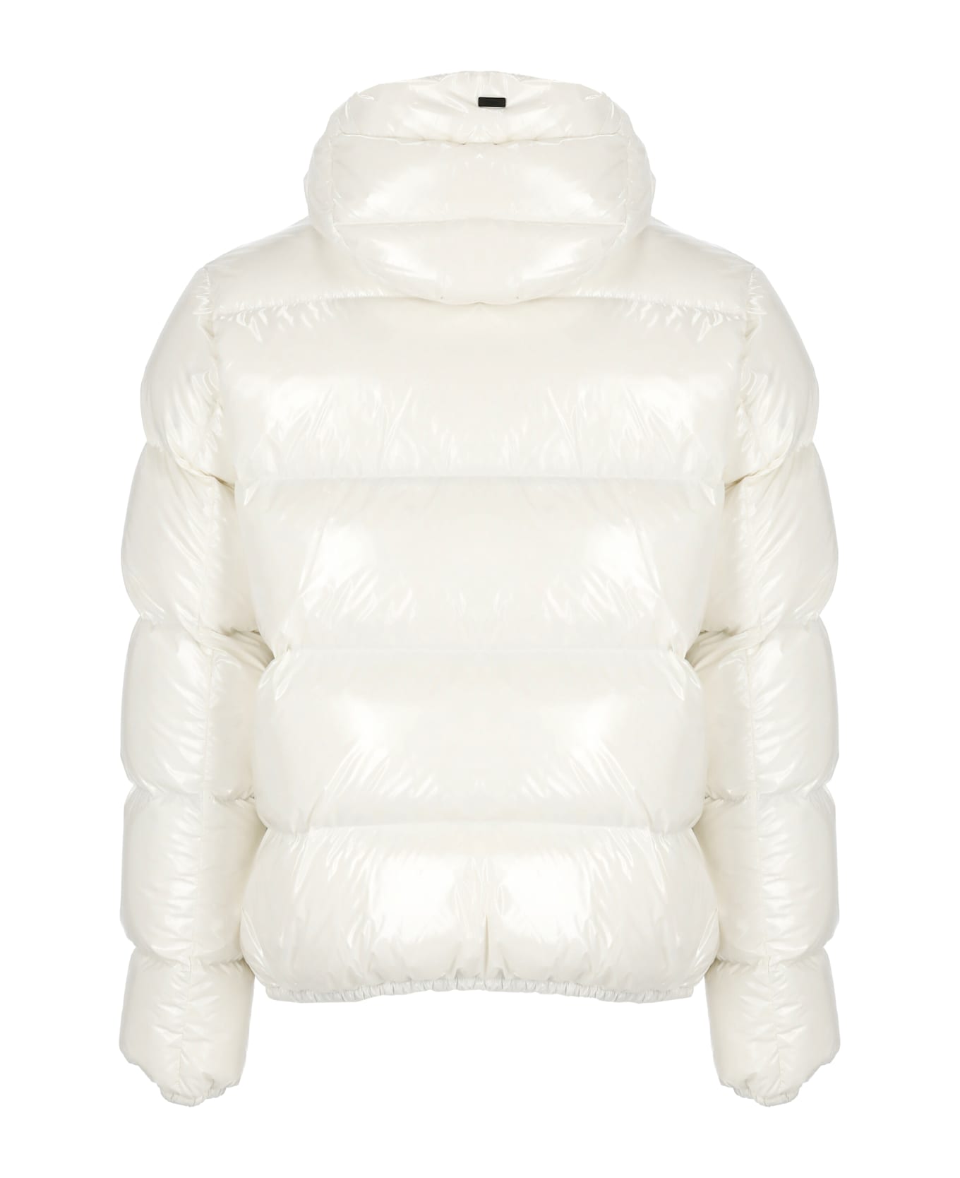 Herno Zip-up Hooded Jacket - White