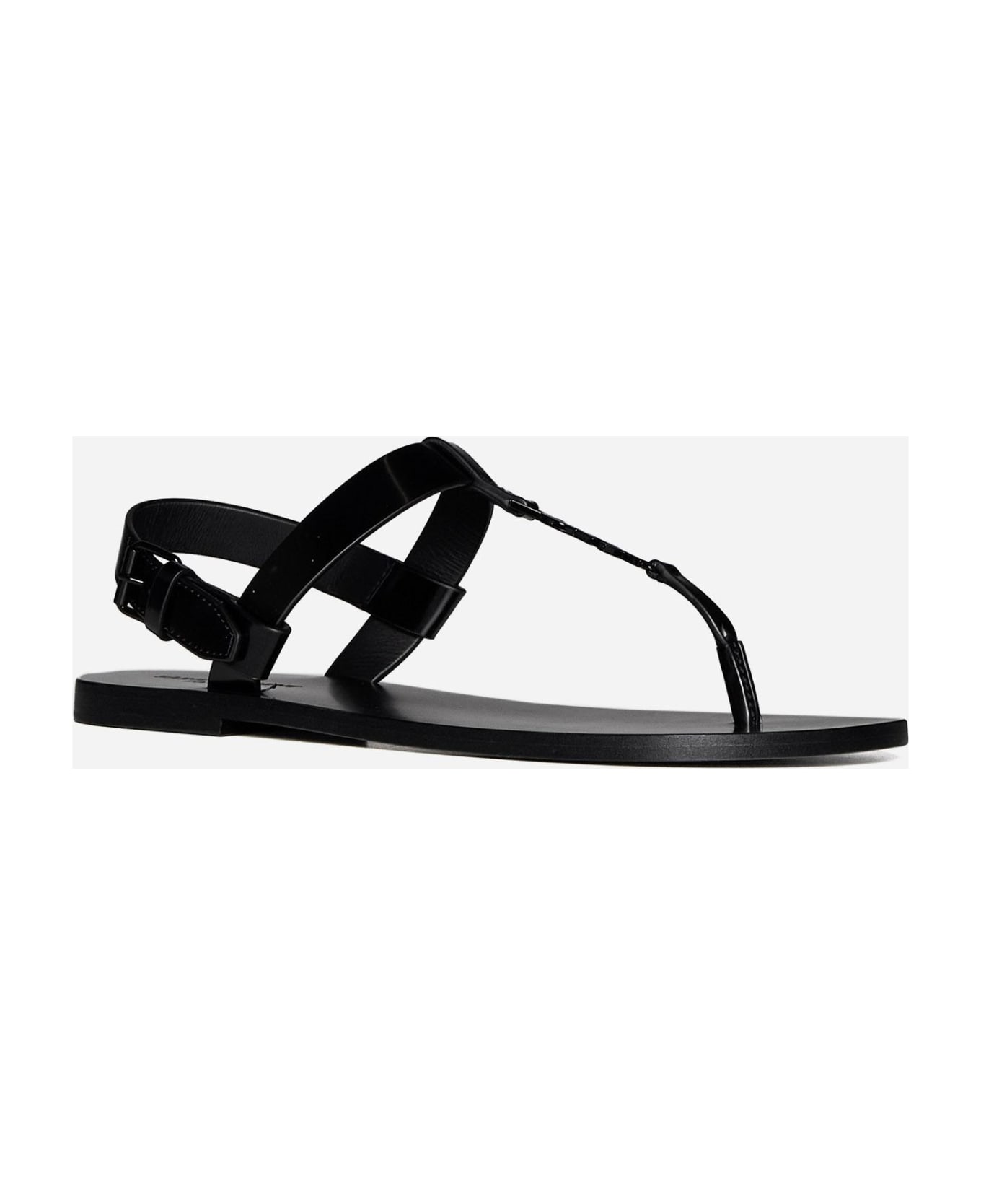 【Saint Laurent】YSL PEPE SANDAL◆818294DWEDD Saint Laurent 'pepe' Flat Sandal | italist