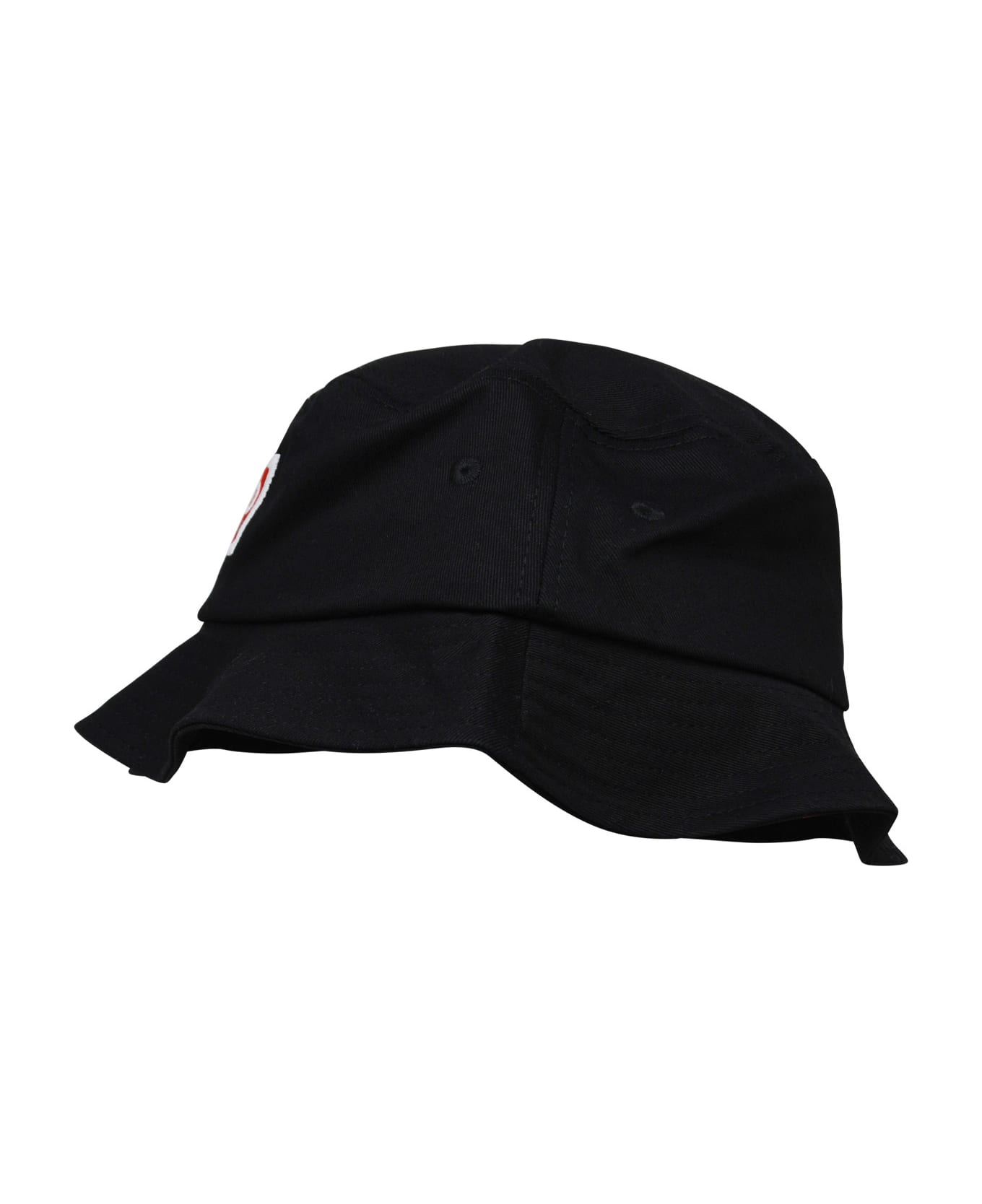Kenzo Bucket Hat With Logo - BLACK 帽子