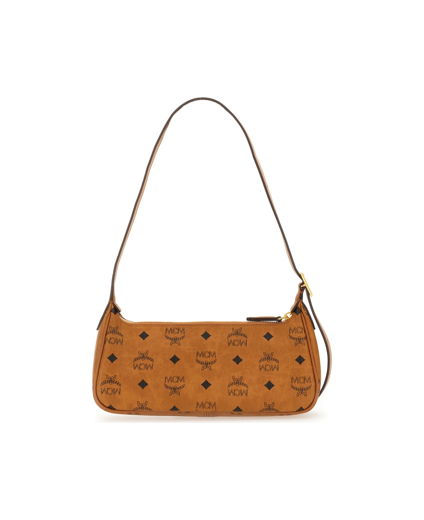 MCM Bag With Logo - BROWN トートバッグ
