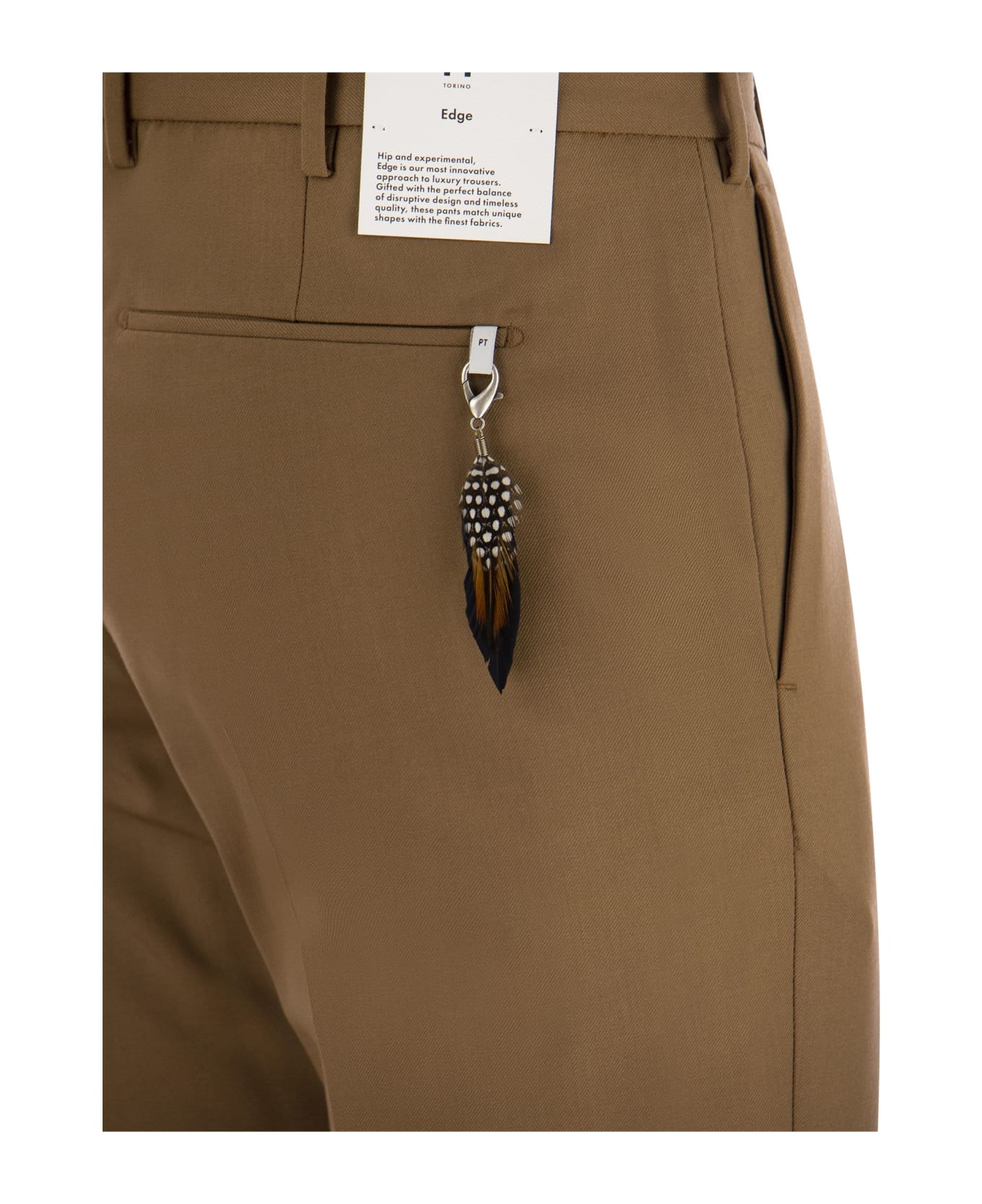 PT Torino Stretch Wool Trousers | italist