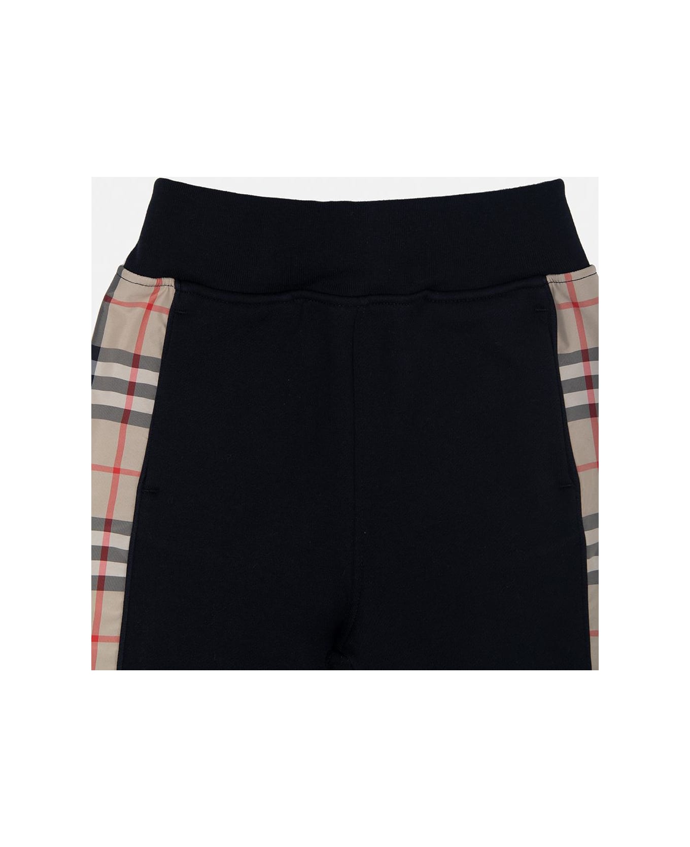 Burberry 'nolen' Patterned Shorts - Black ボトムス