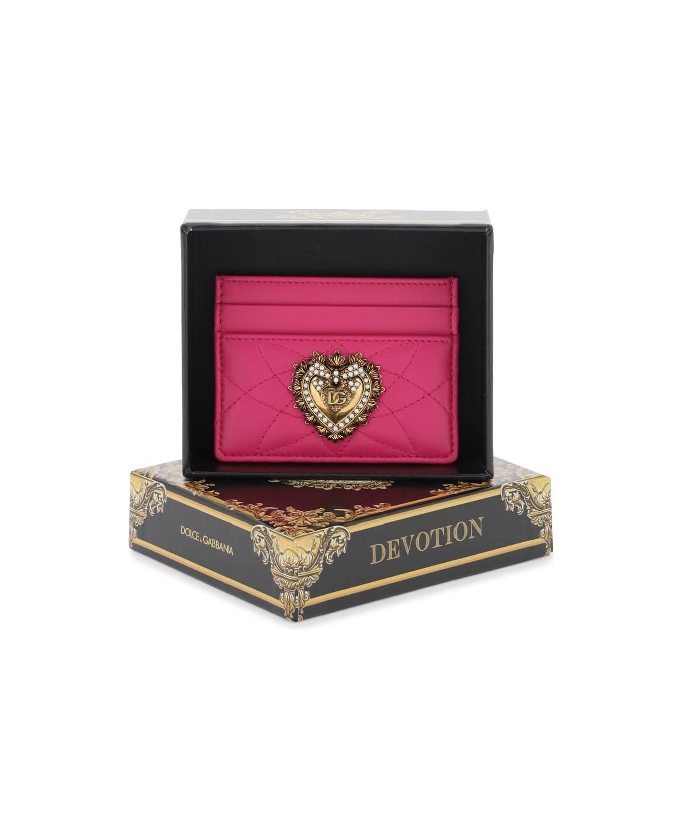 Dolce & Gabbana Devotion Card Holder - Rosa shocking
