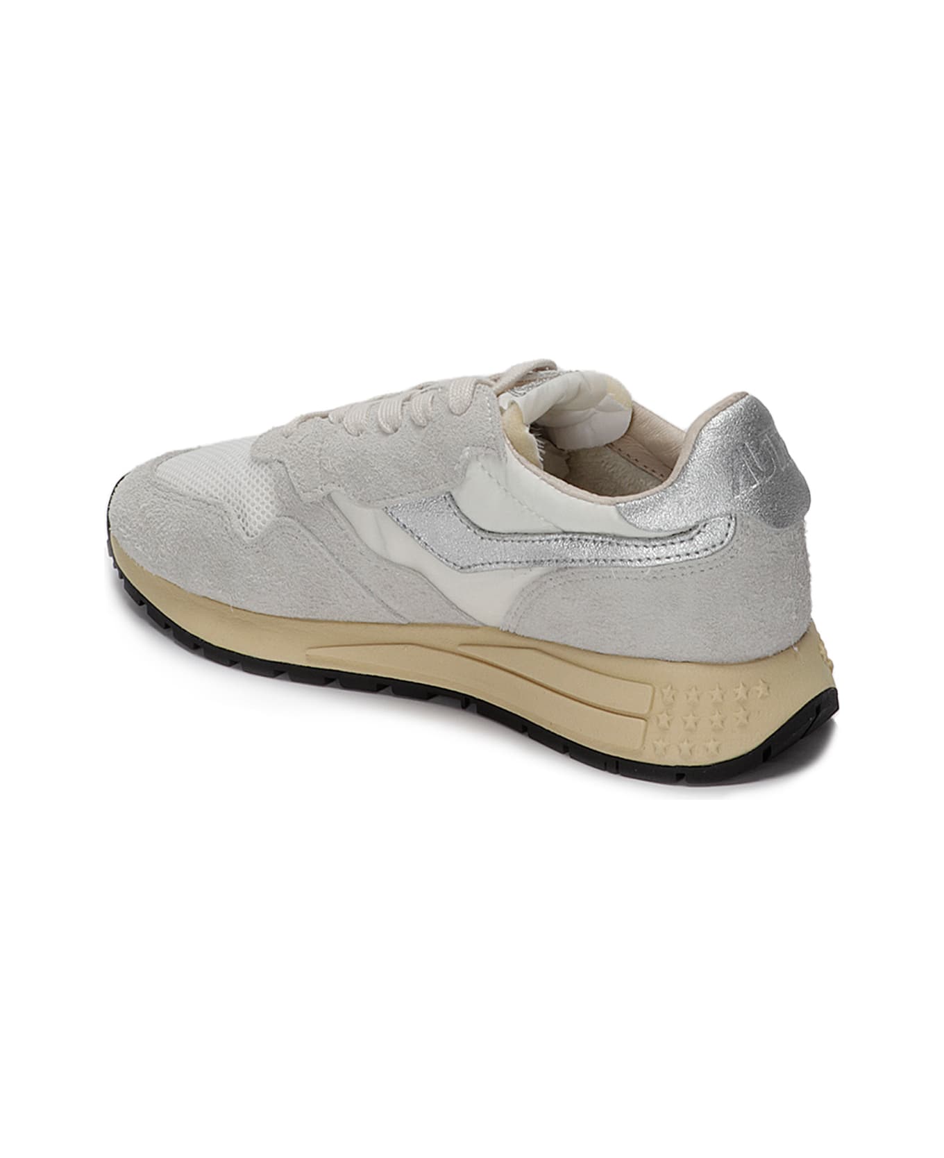 Autry Reelwind Low Wom - WHT/SILV