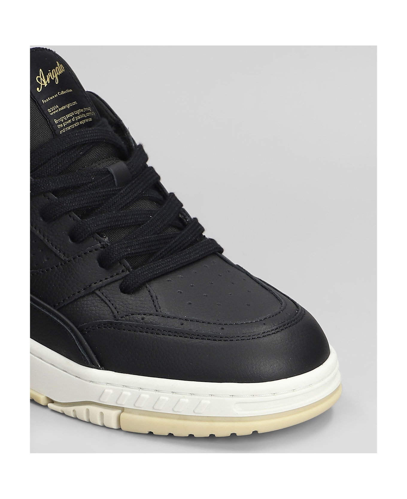 Axel Arigato Area Lo Sneaker Sneakers In Black Leather - black
