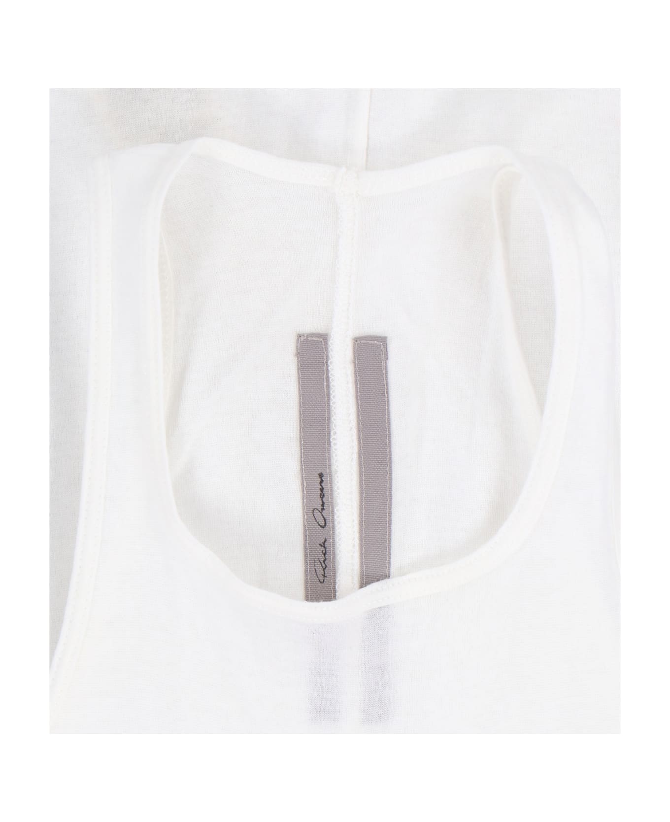 Rick Owens Semi-transparent Bodysuit - MILK