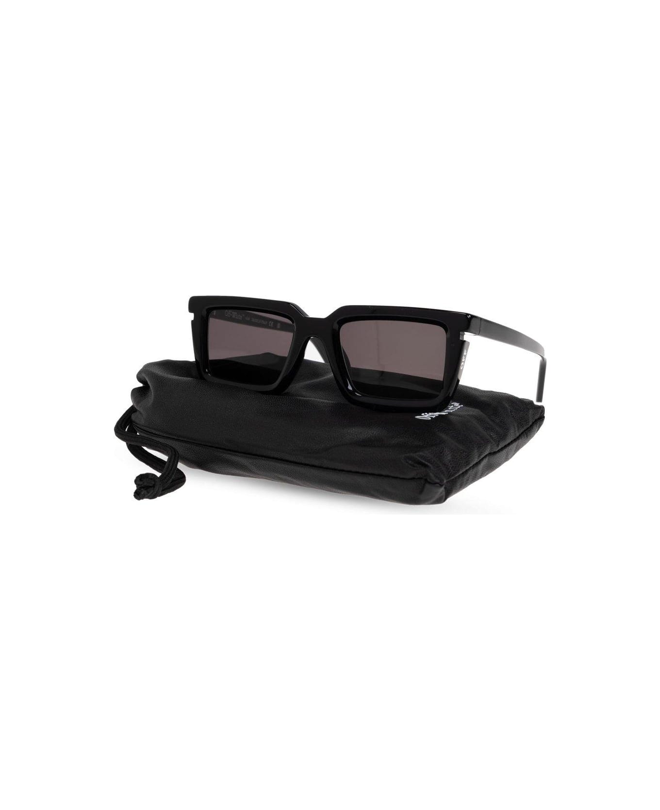 Off-White Tucson Square Frame Sunglasses - BLACK