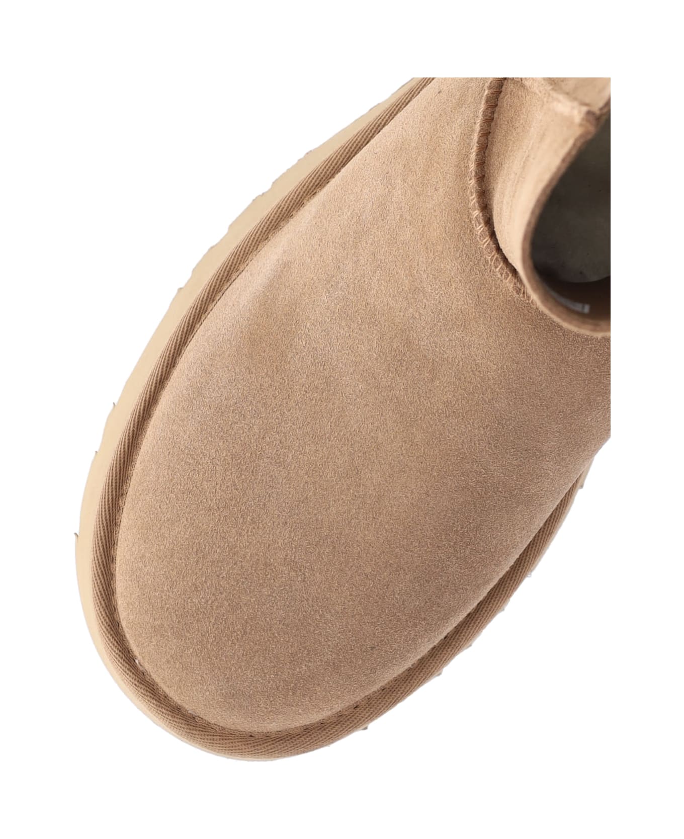 UGG 'classic Twin Seam New Heights' Ankle Boots - Beige