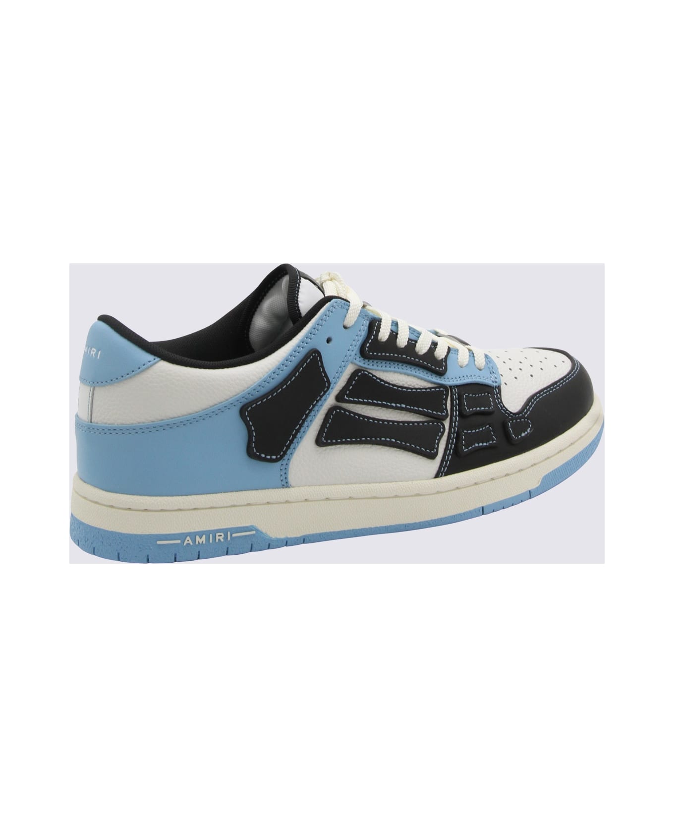 AMIRI Blue Leather Sneakers - Air Blue