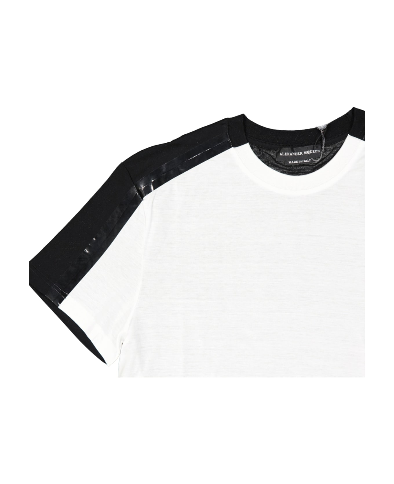 Alexander McQueen Colour Block T-shirt - White