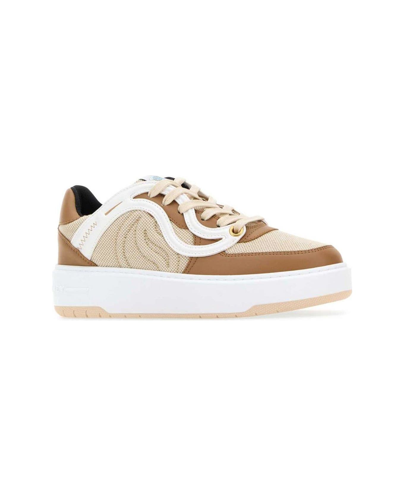 Stella McCartney S-wave 1 Low-top Sneakers - White ウェッジシューズ