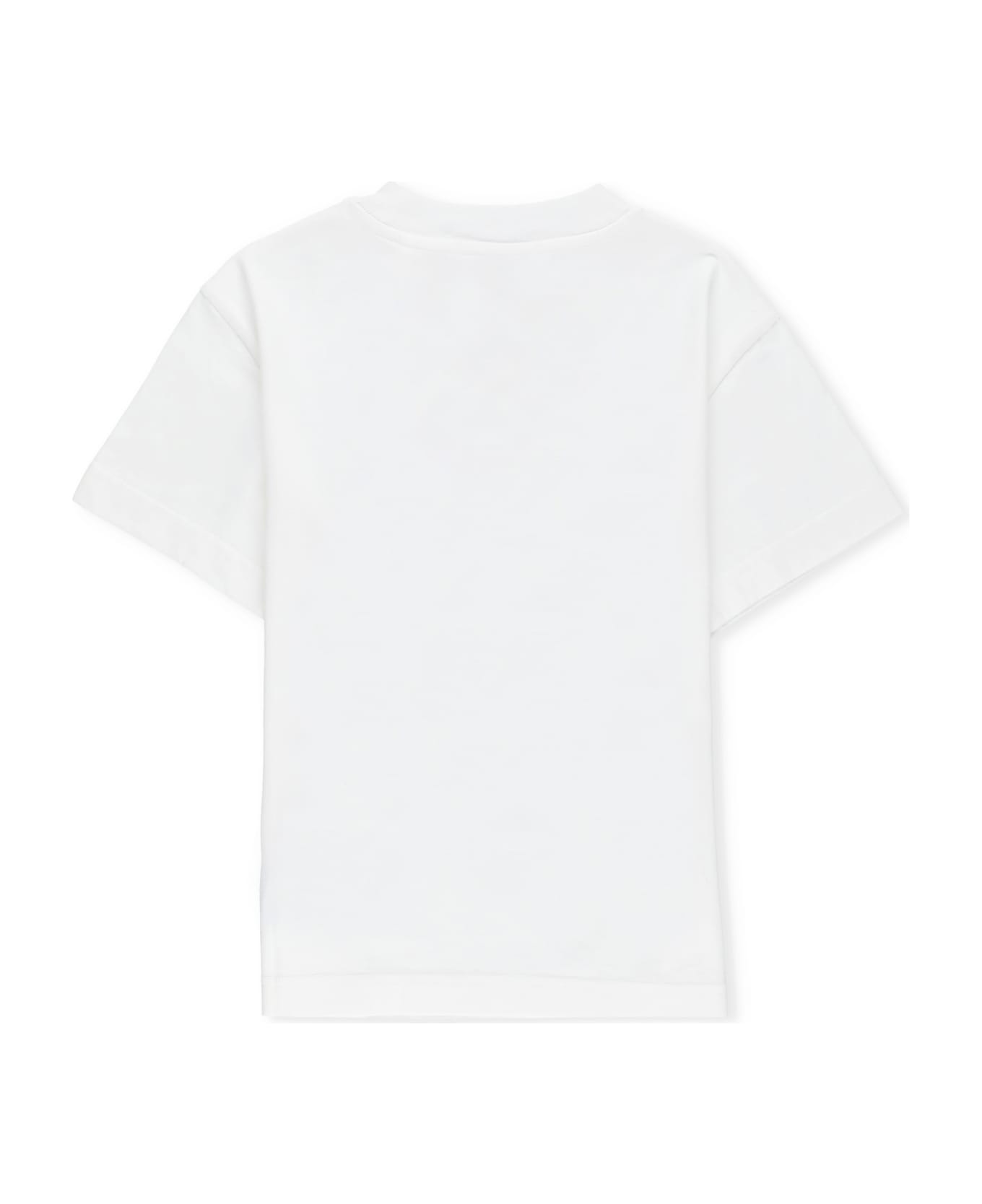 Palm Angels T-shirt With Print - White
