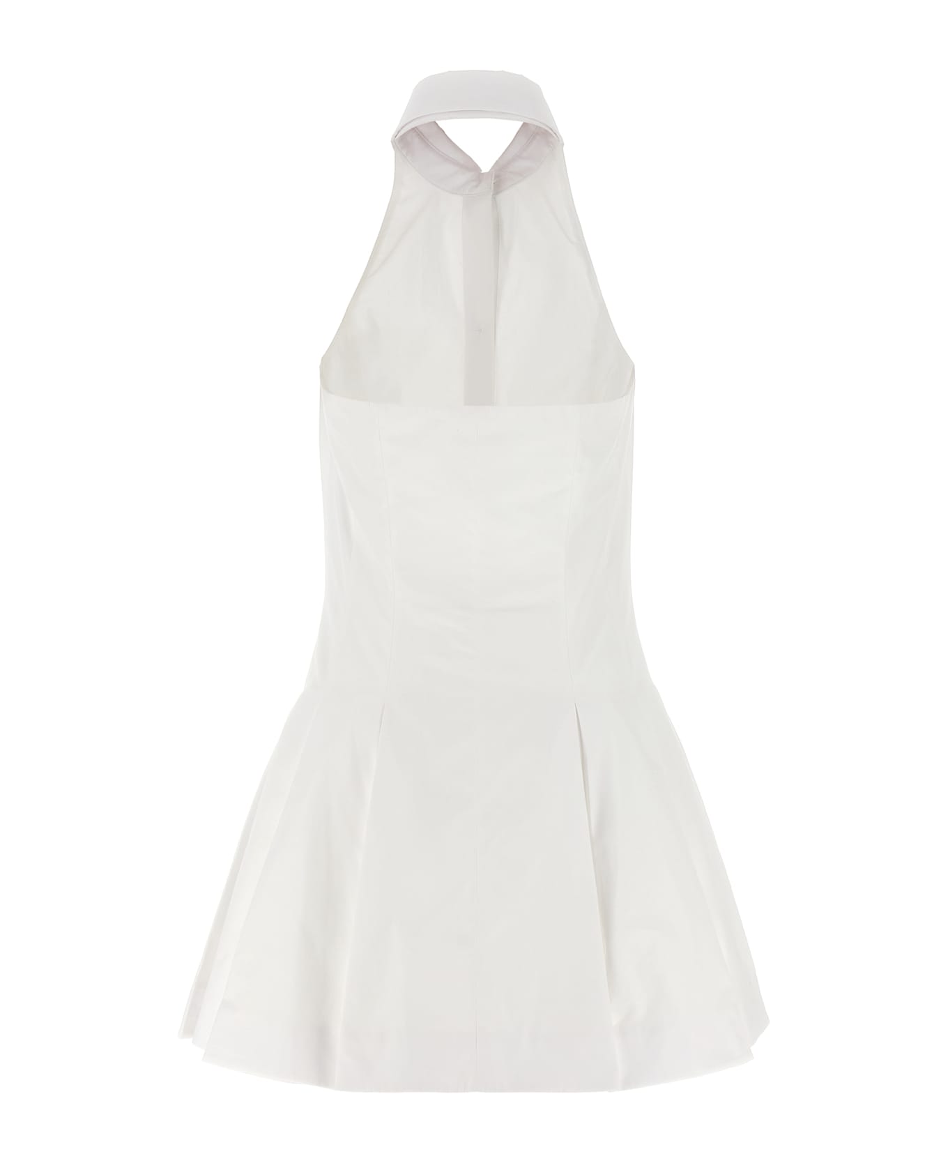Balmain 
halterneck
 Dress - White