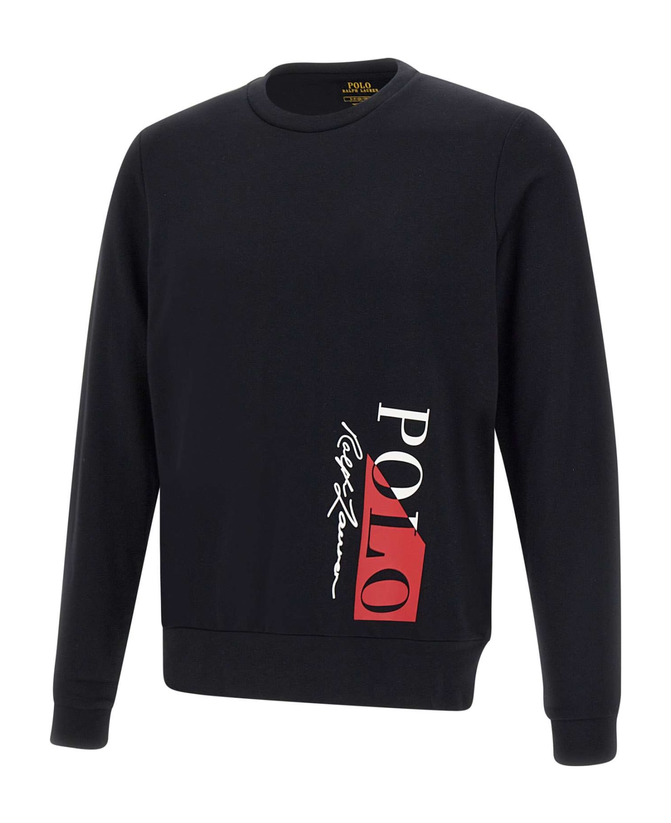 Polo Ralph Lauren Cotton Sweater - BLACK ニットウェア
