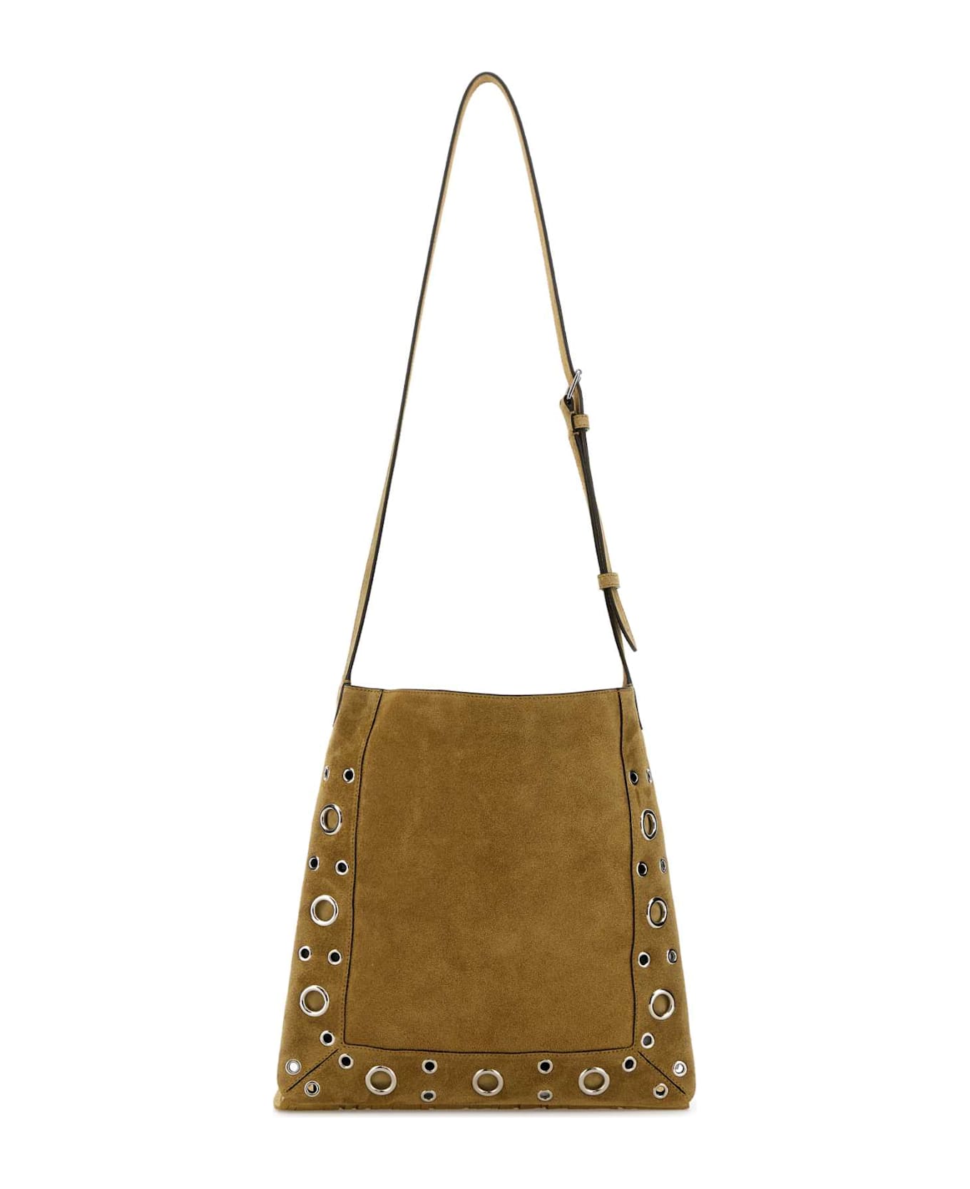 Valentino Garavani Beige Suede Nellcã´te Crossbody Bag - HAVANABEIGE