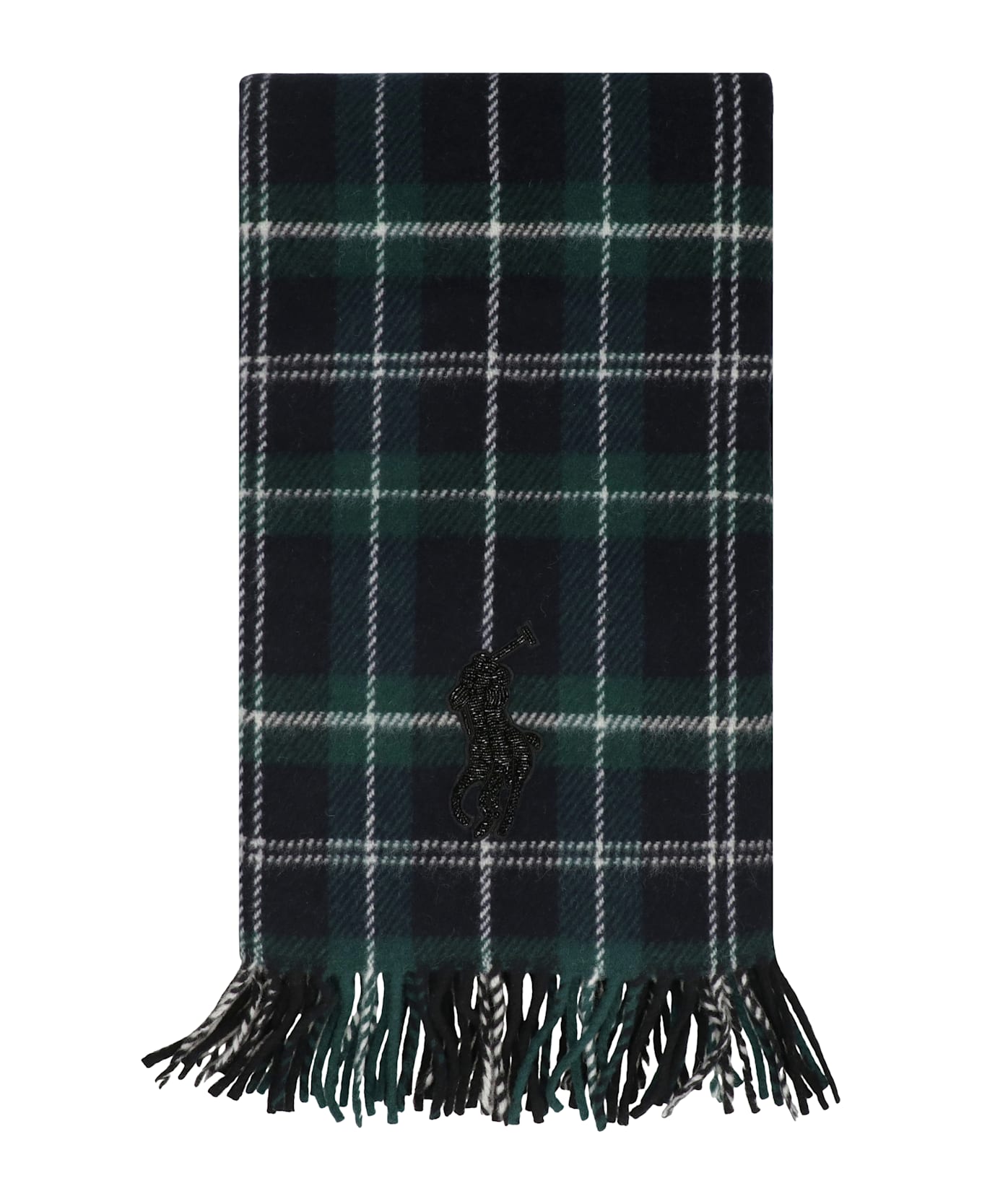 Polo Ralph Lauren Scottish Scarf In Wool - Multicolor