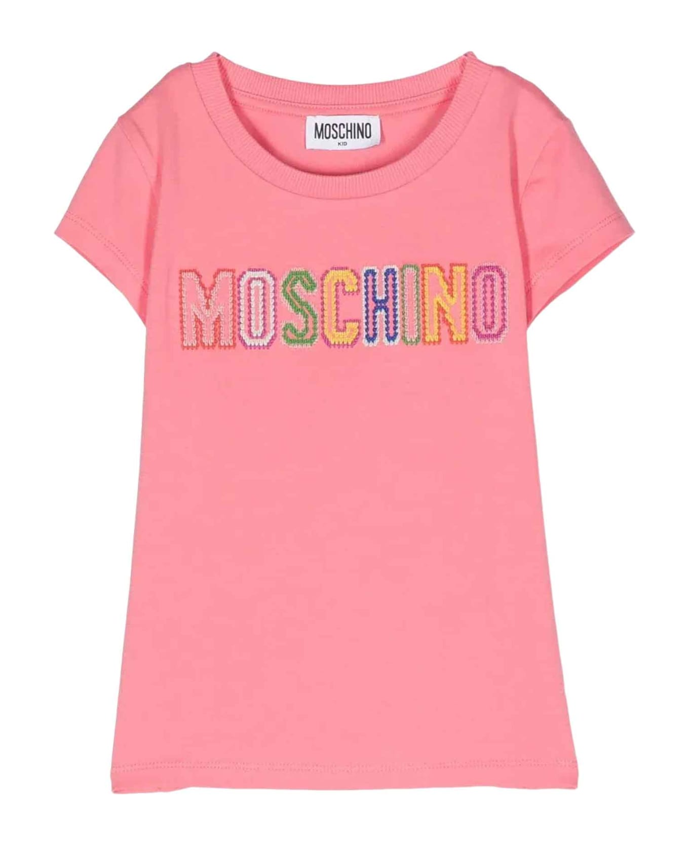 Moschino Pink T-shirt Girl - Rosa