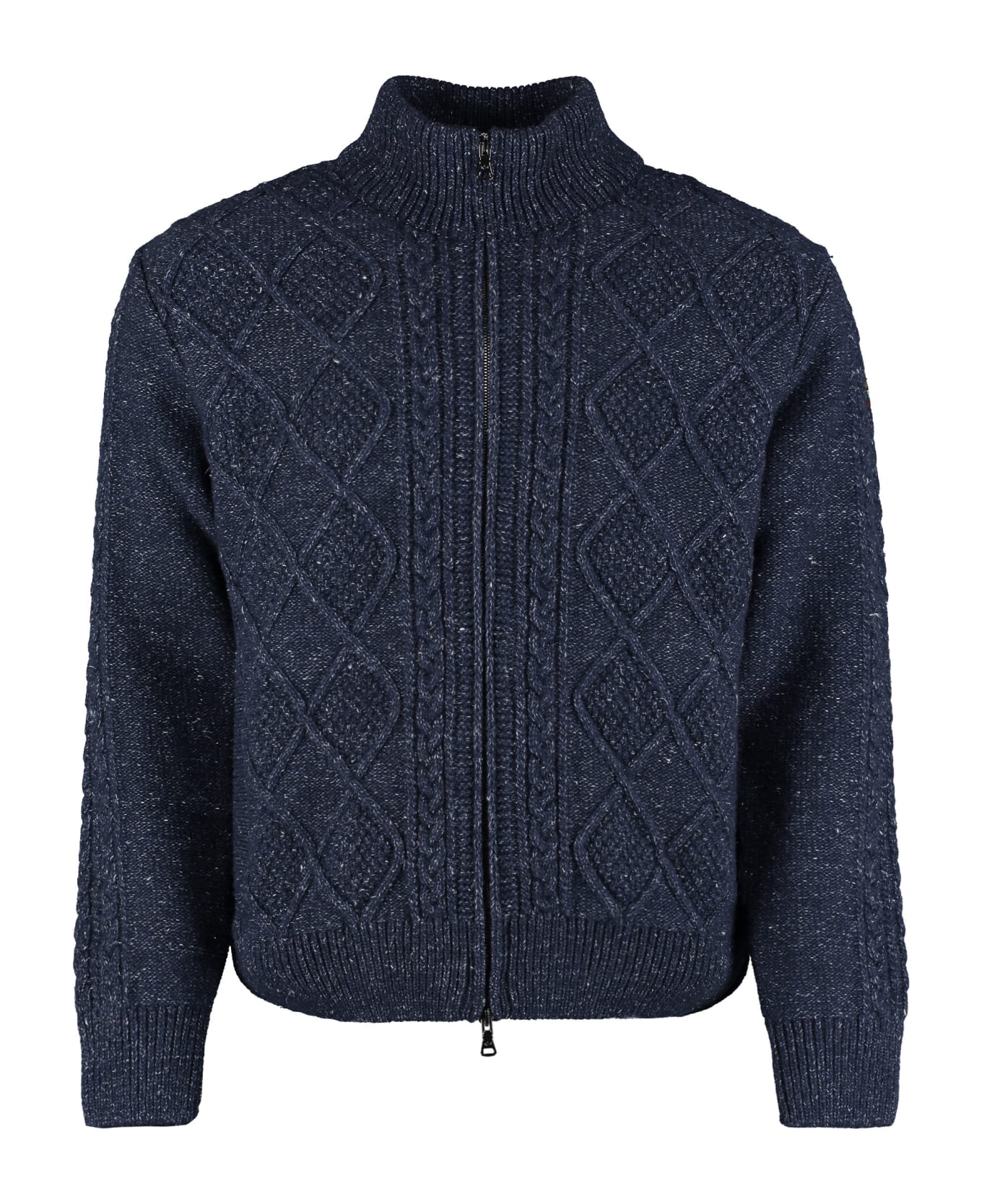 Paul&Shark Wool Blend Turtleneck Sweater - blue ニットウェア