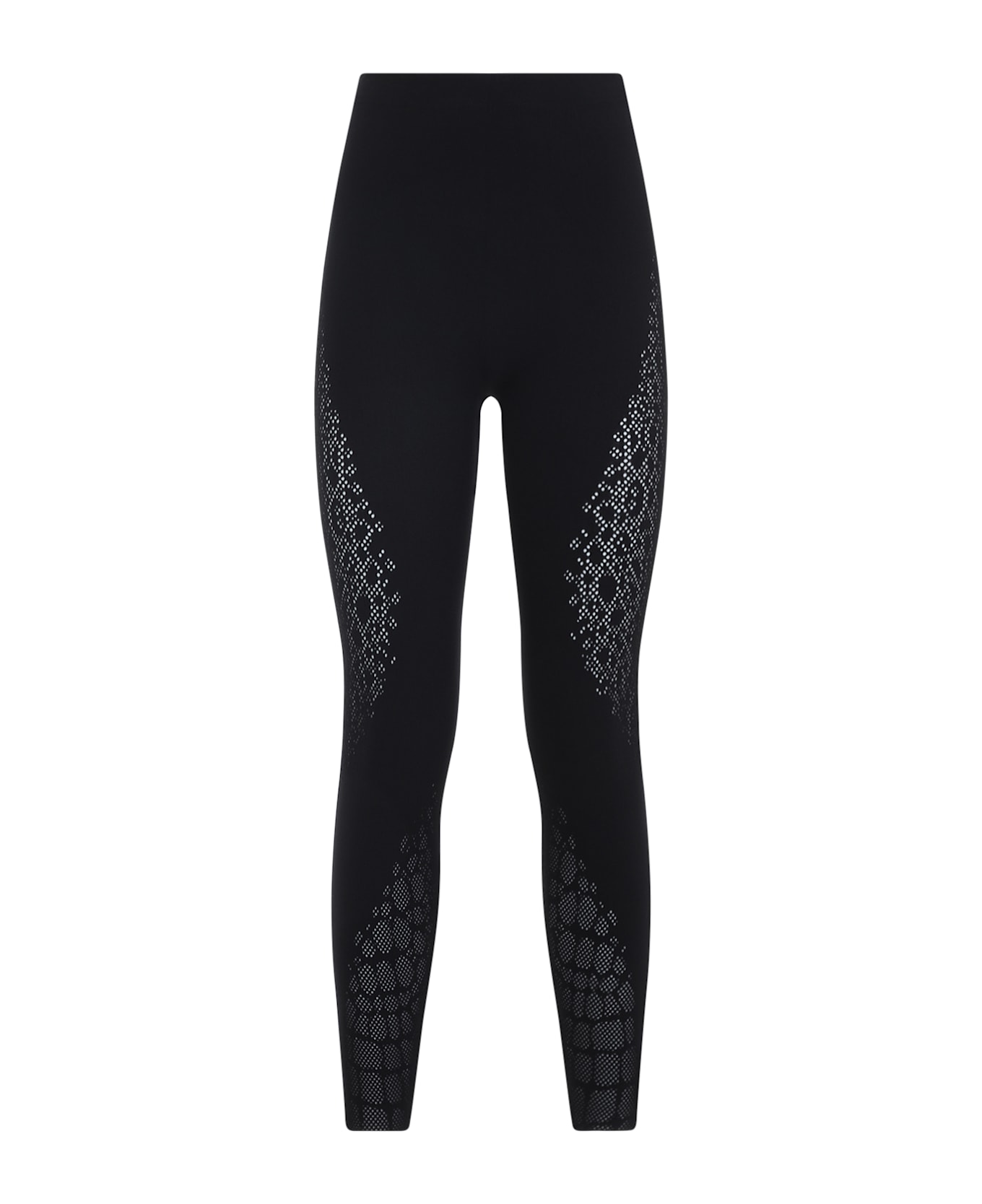 Wolford Reptile Net Leggings - Black