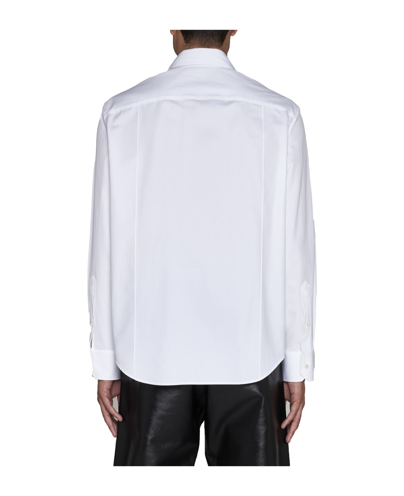 Versace White Cotton Shirt - White