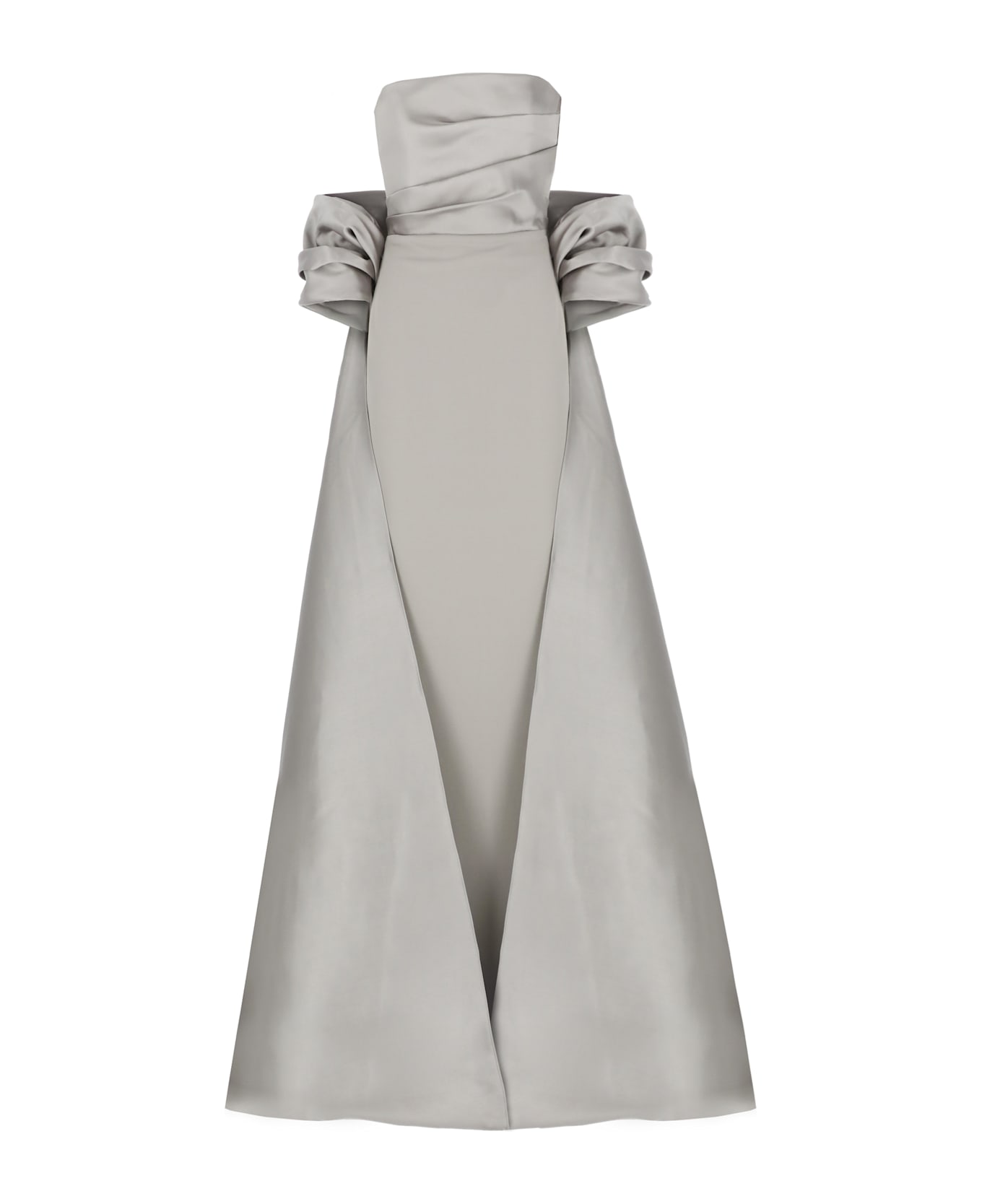 Solace London Vera Maxi Dress - Silver