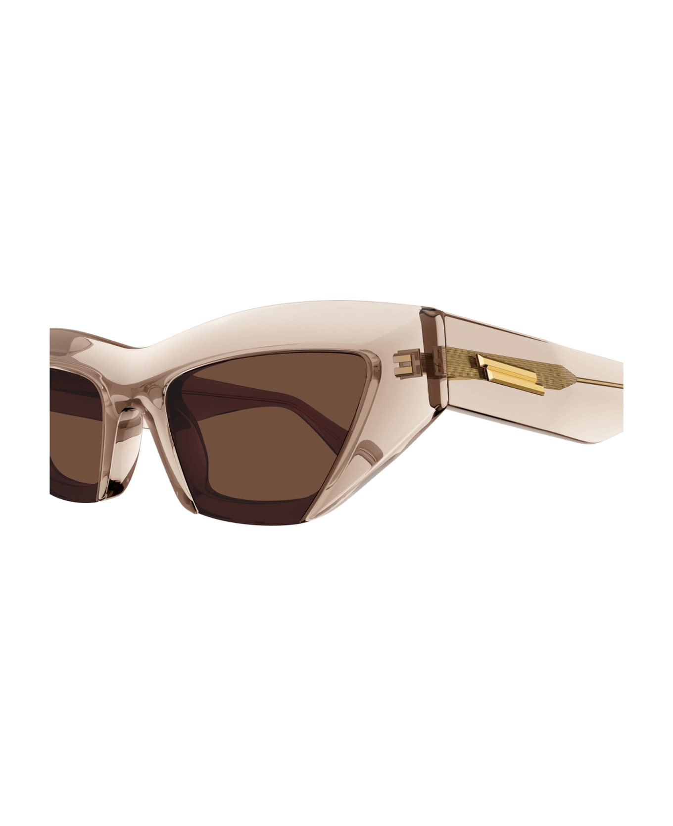 Bottega Veneta Eyewear Bv1219s Sunglasses - 003 nude nude brown サングラス