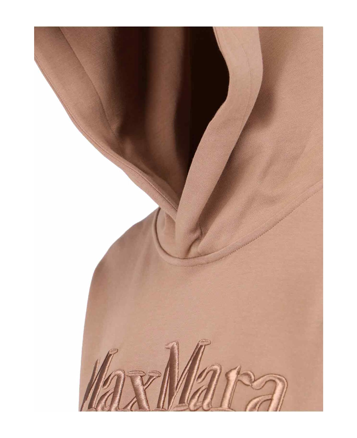 
S Max Mara 
visiera
 Hoodie - CAMMEL