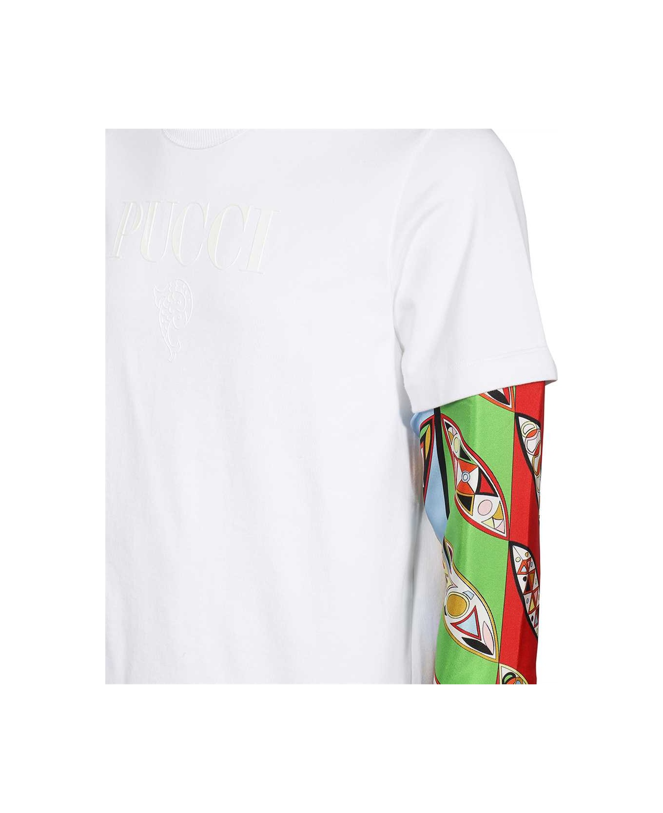 Pucci Cotton T-shirt - White