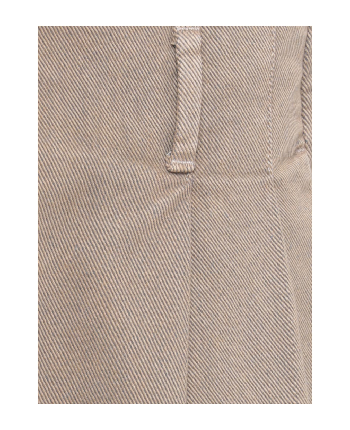 Golden Goose Cotton Pants - Beige