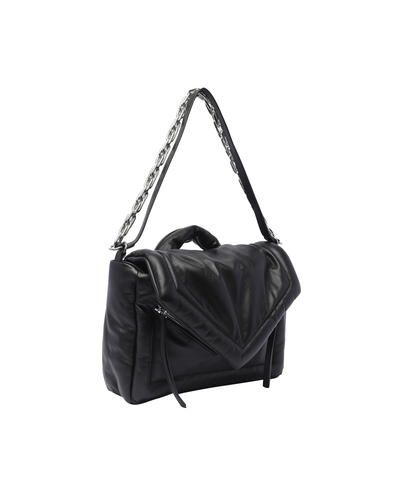 Vic Matié Shoulder Bag - Black