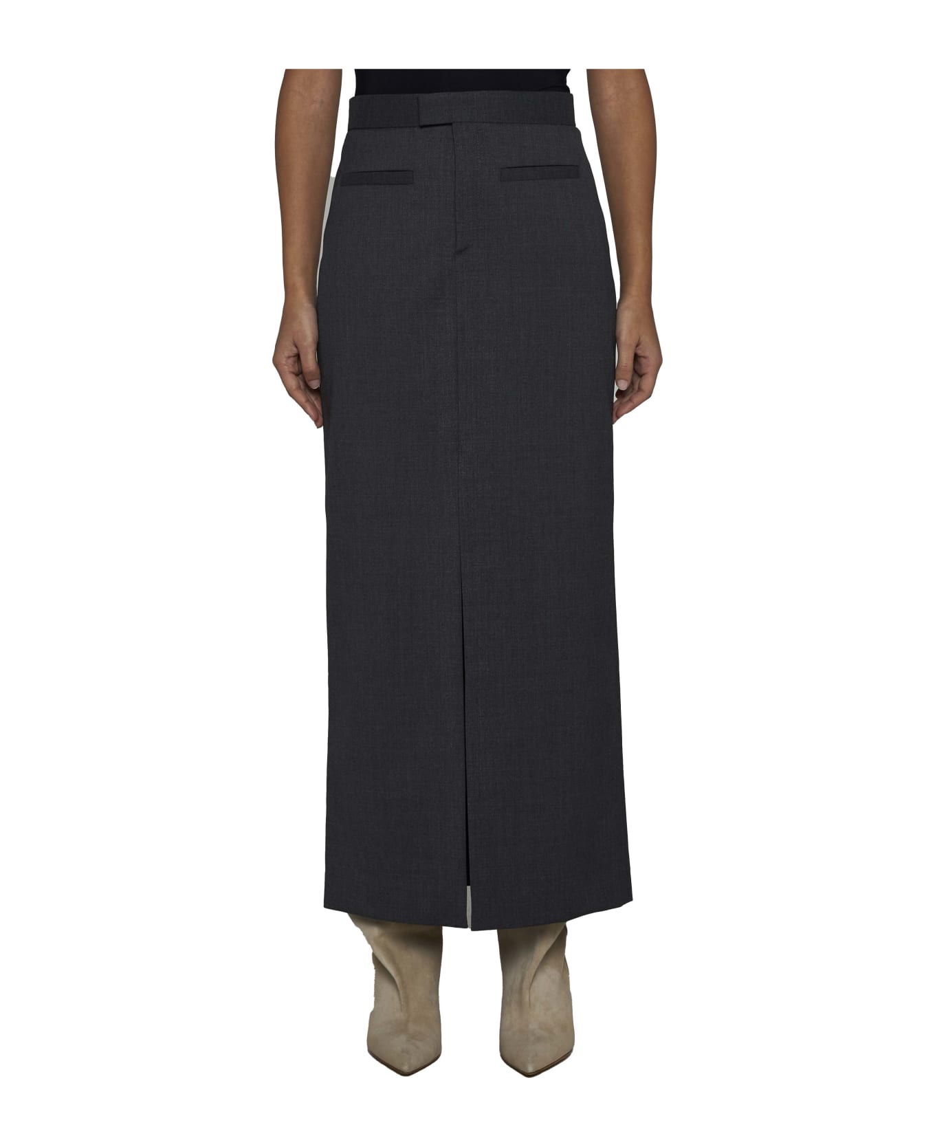 Filippa K Skirt - Dark grey melange スカート