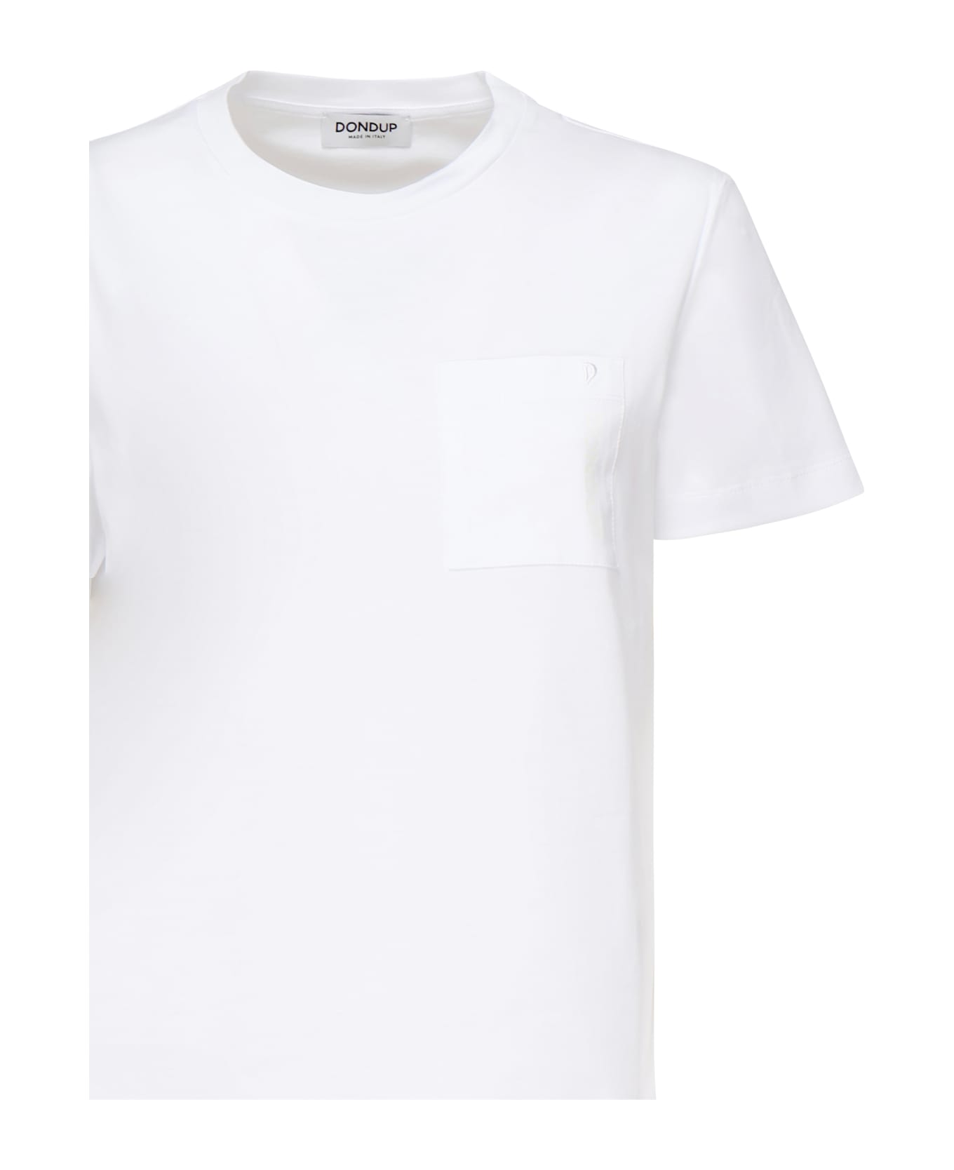 Dondup Cotton Jersey T-shirt With Logo - White