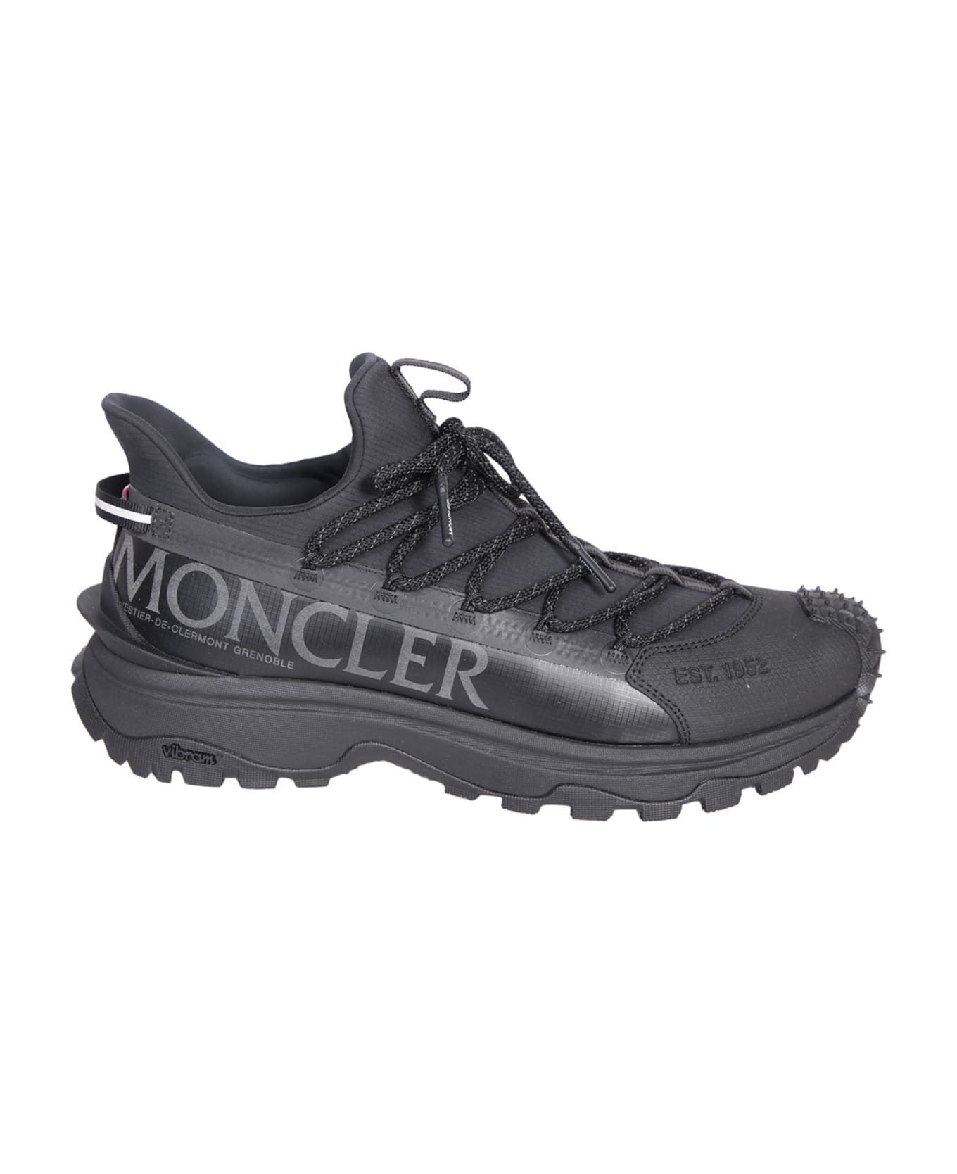 Moncler Black 'trailgrip Lite' Sneakers