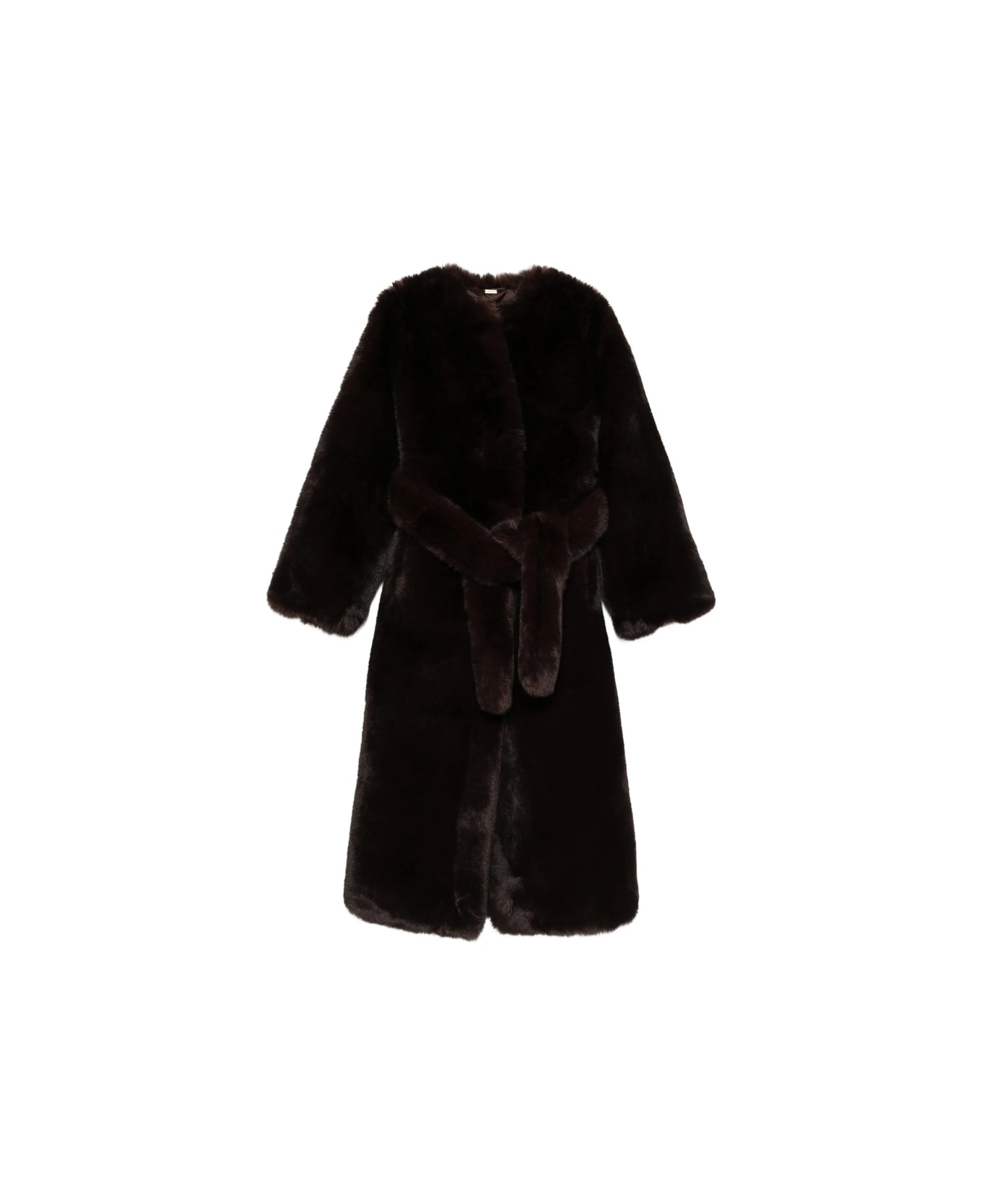 Cult Gaia Coat - BROWN