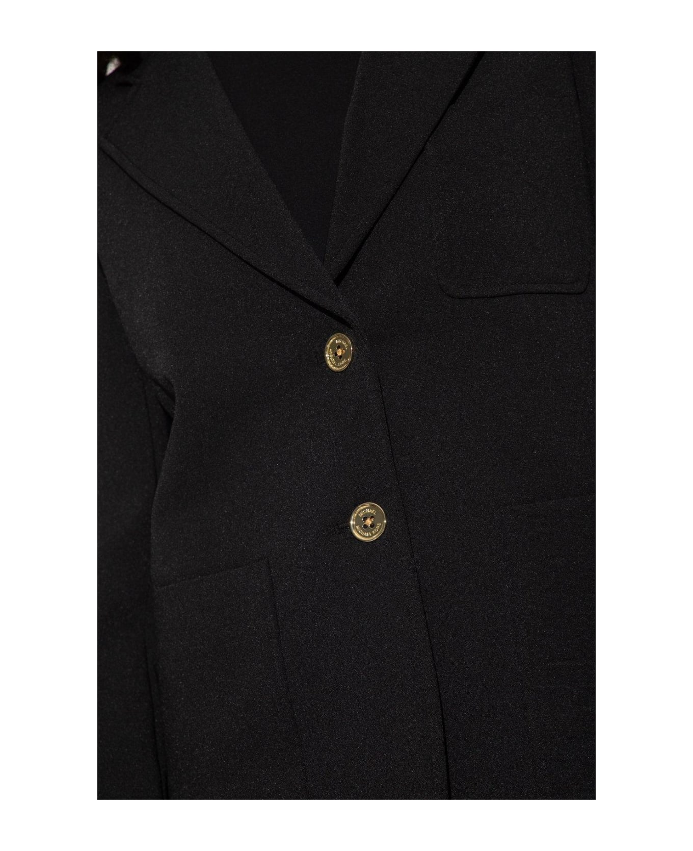 Michael Kors Buttoned Blazer - Black