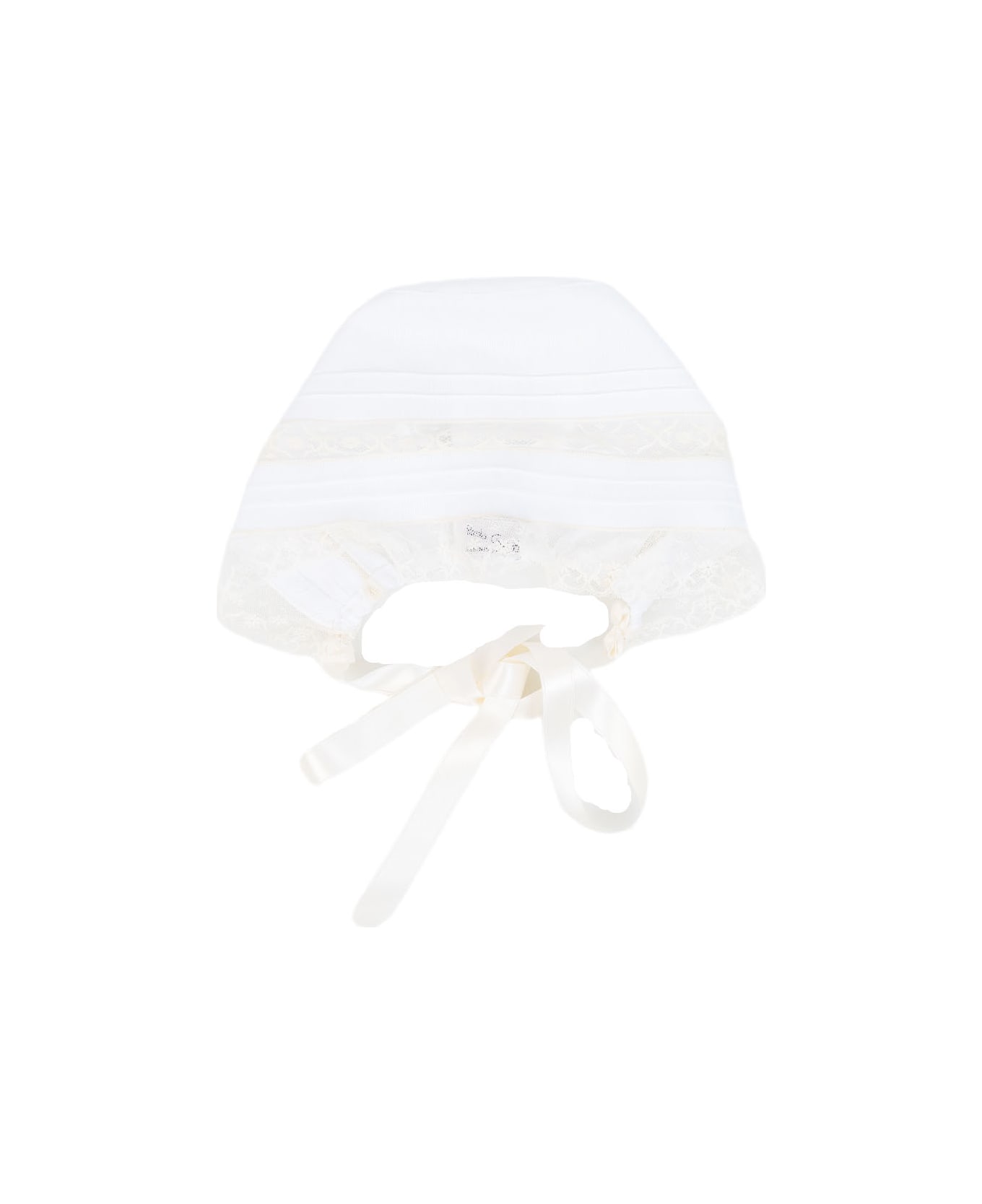 Piccola Giuggiola Cotton Hat - White