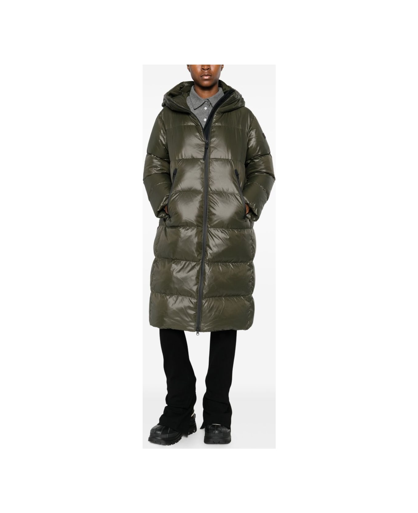 Peuterey Selectric Midi Down Jacket - Green