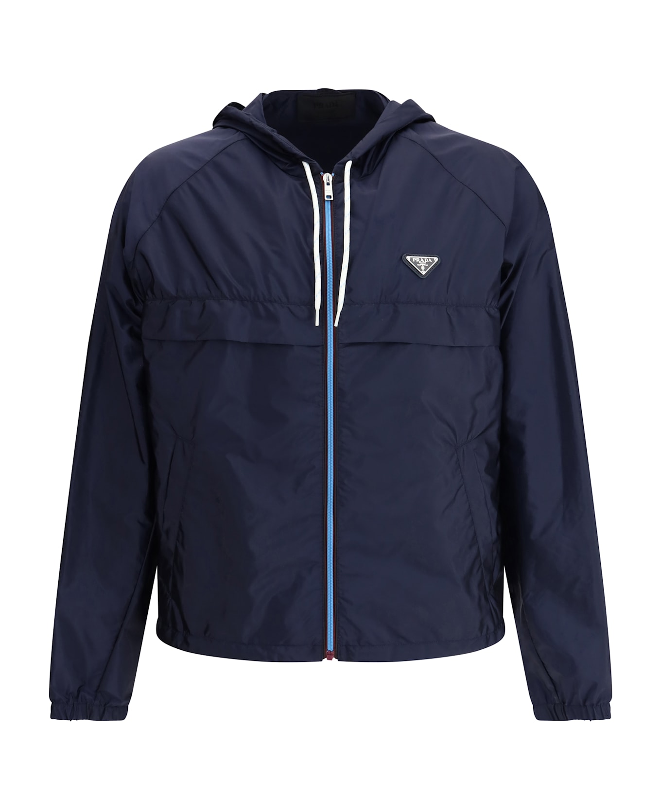 Prada Waterproof Hooded Jacket - Blue