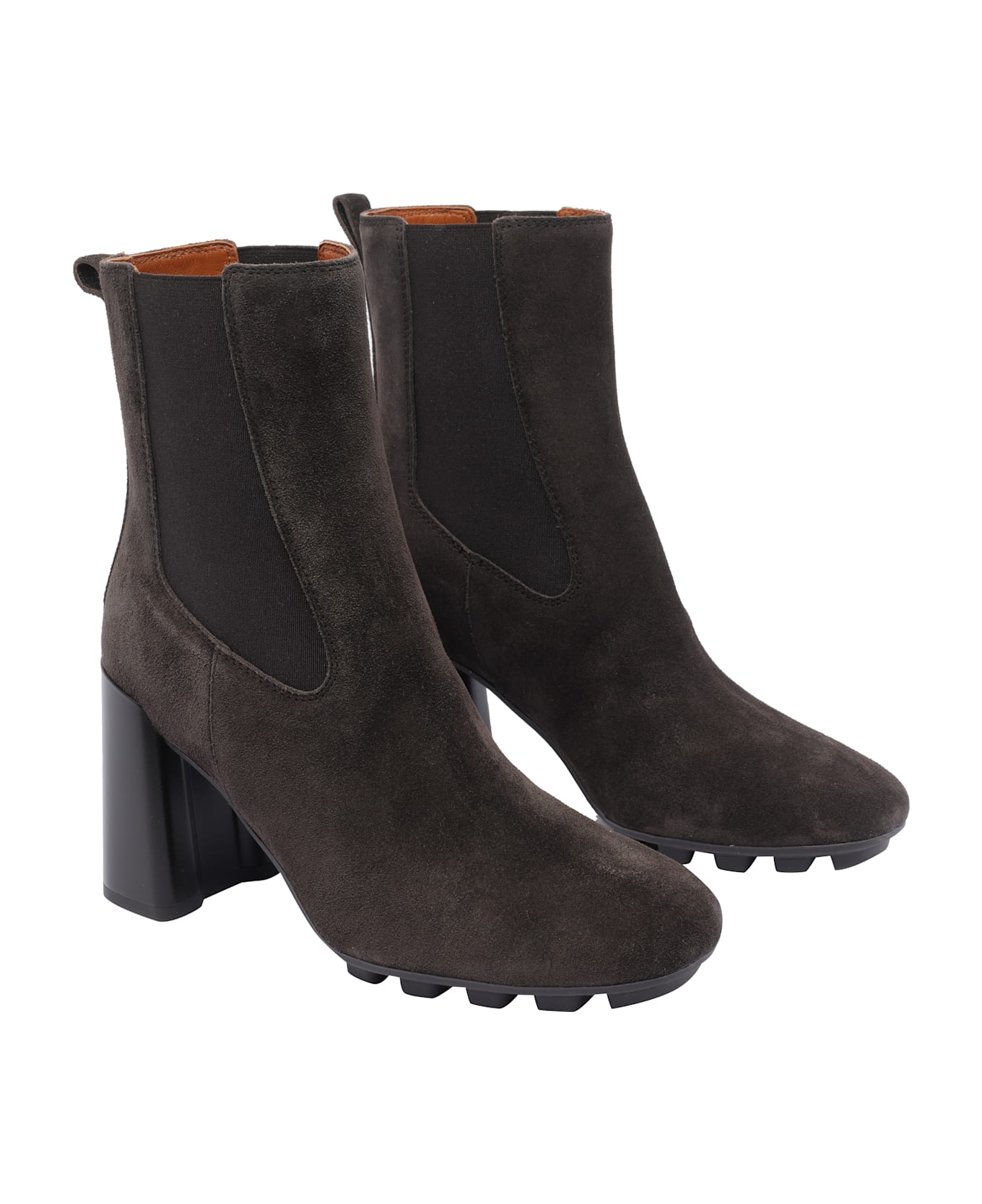 Hogan Pump Booties - Brown