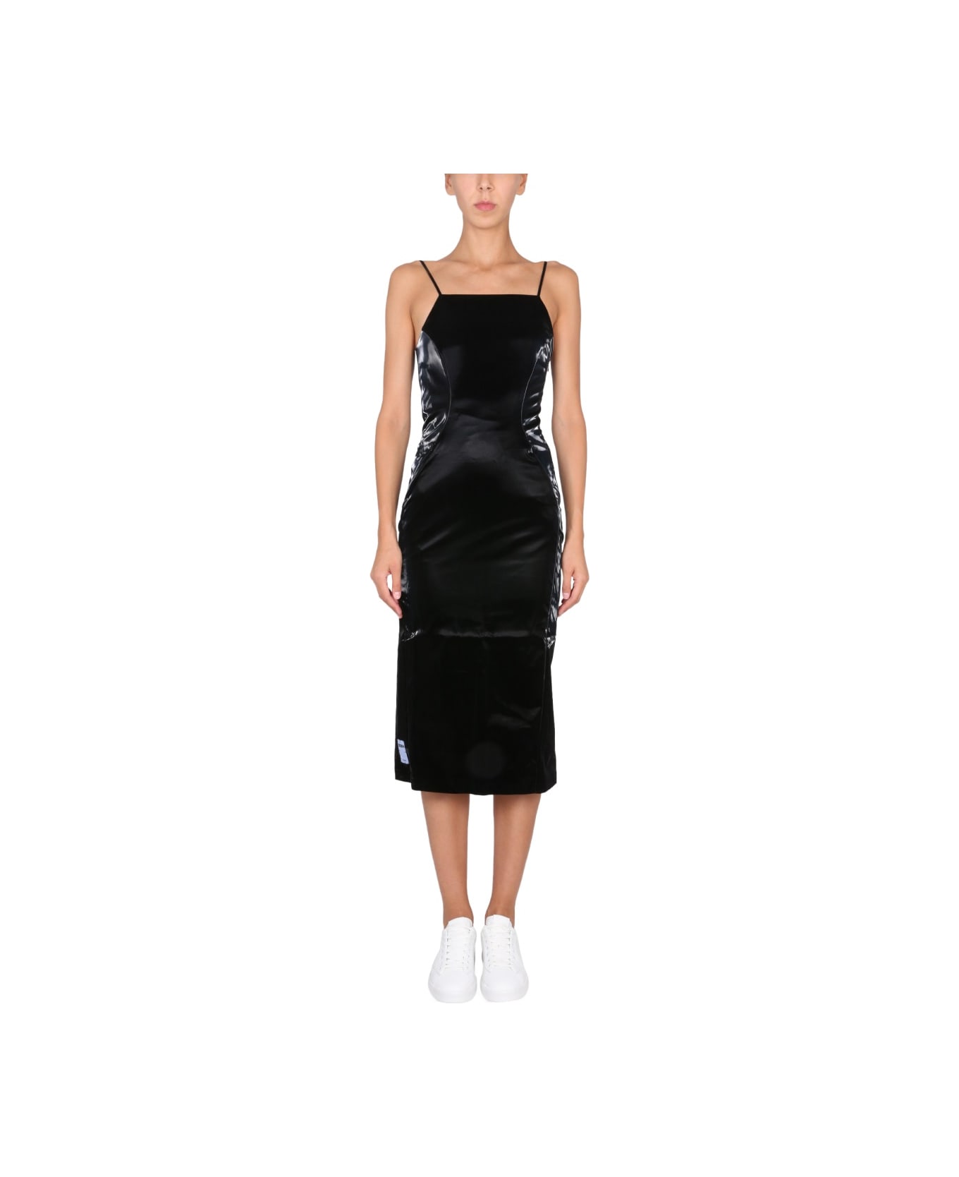 McQ Alexander McQueen Slim Fit Dress - BLACK ワンピース＆ドレス