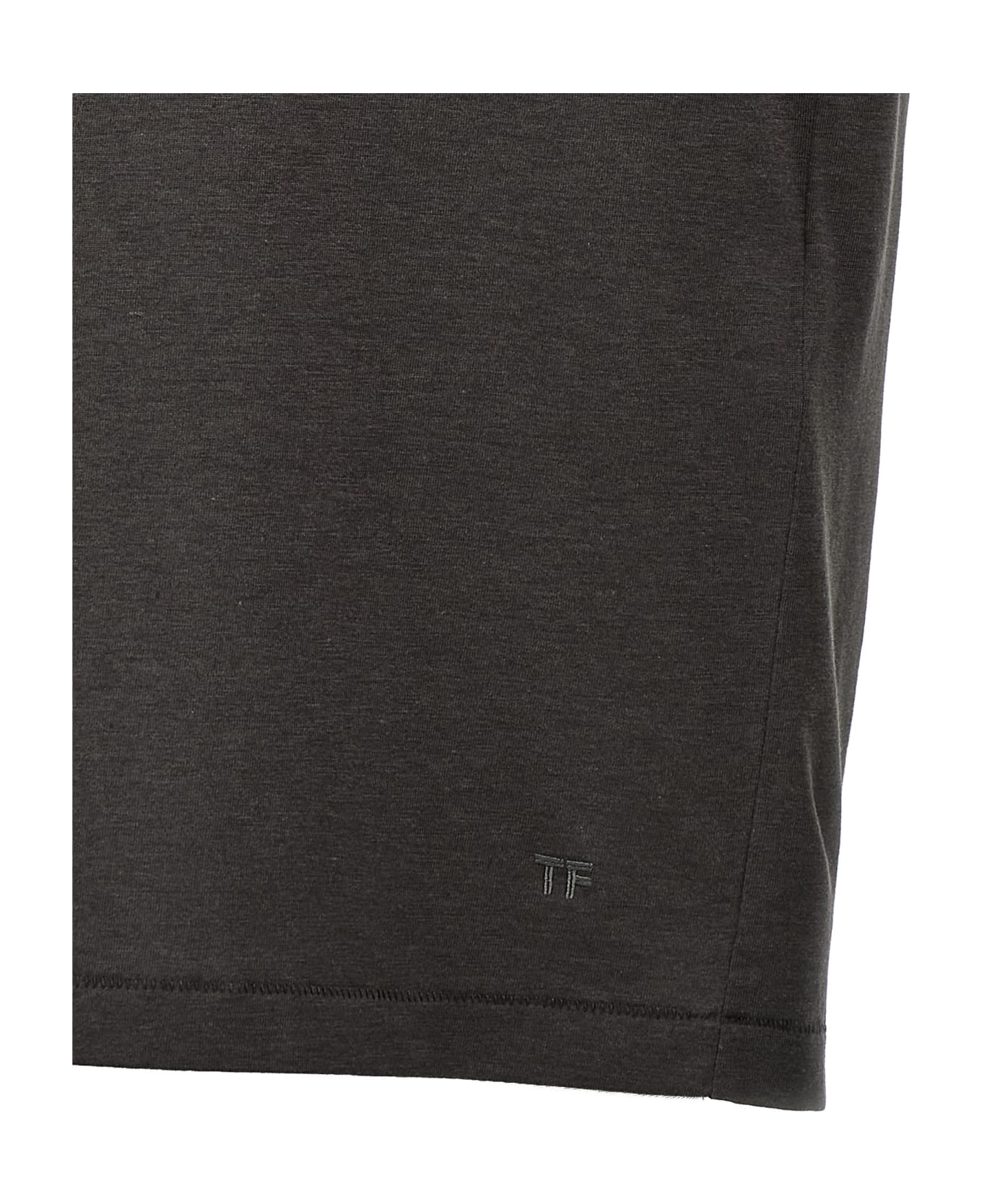 Tom Ford Basic T-shirt - Gray シャツ