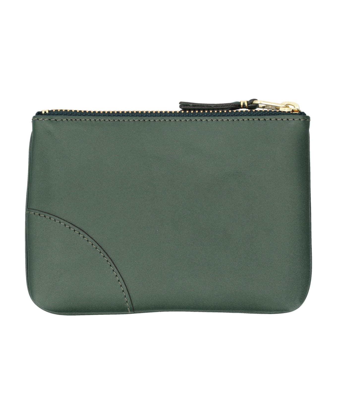 Comme des Garçons Wallet Xsmall Classic Leather Pouch - BOTTLE GREEN バッグ