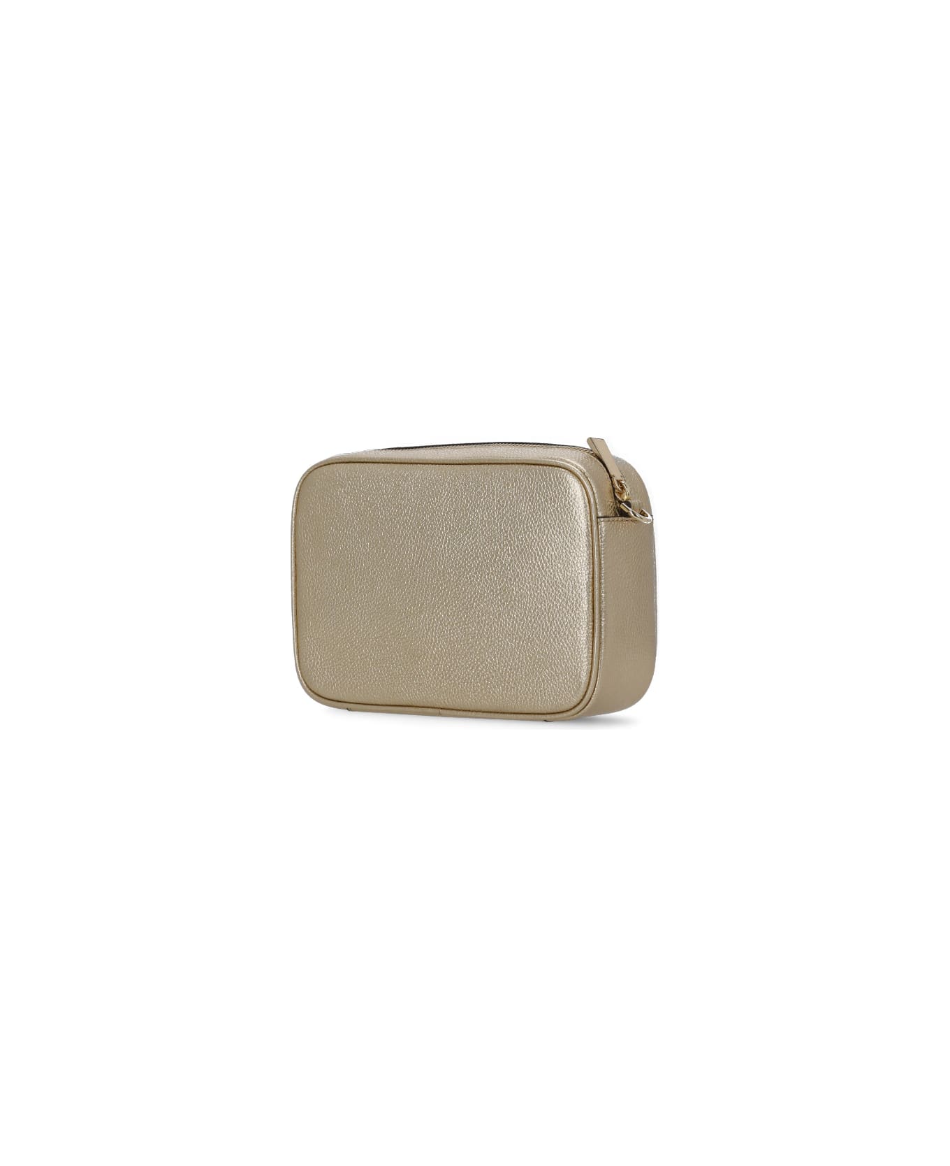 Michael Kors Leather Shoulder Bag - Gold
