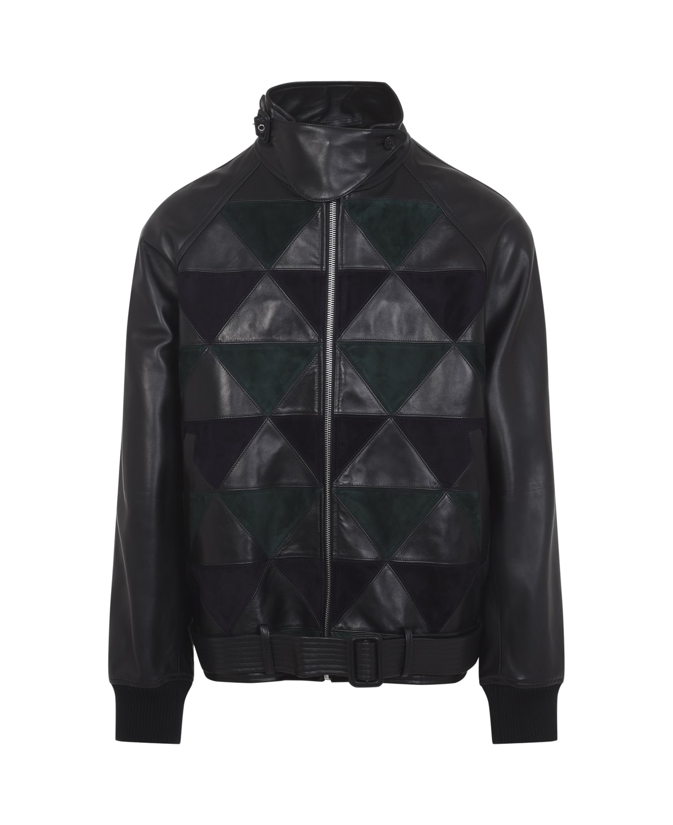 Lanvin Intarsia Bomber Jacket - Black ジャケット