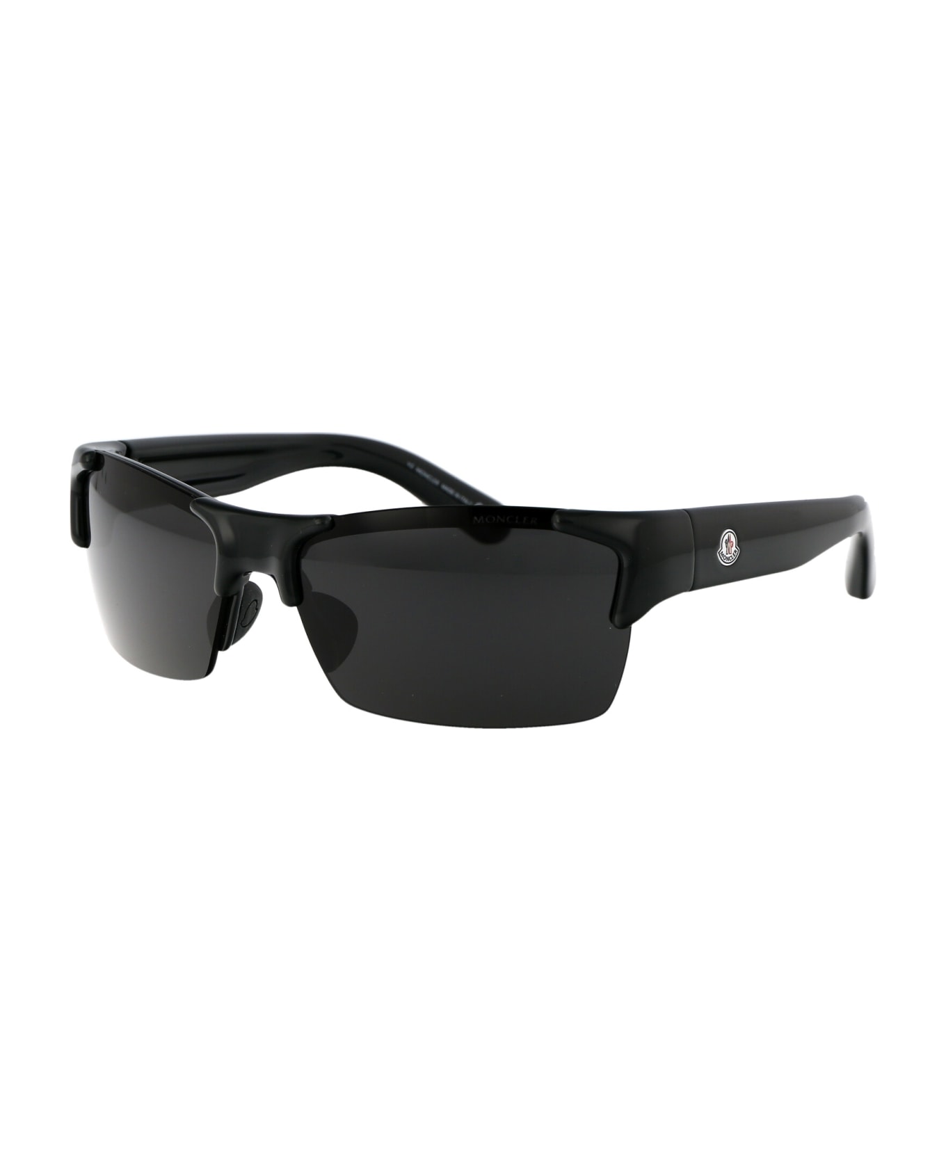 Moncler Eyewear Ml0282 Sunglasses - 01A Nero Lucido