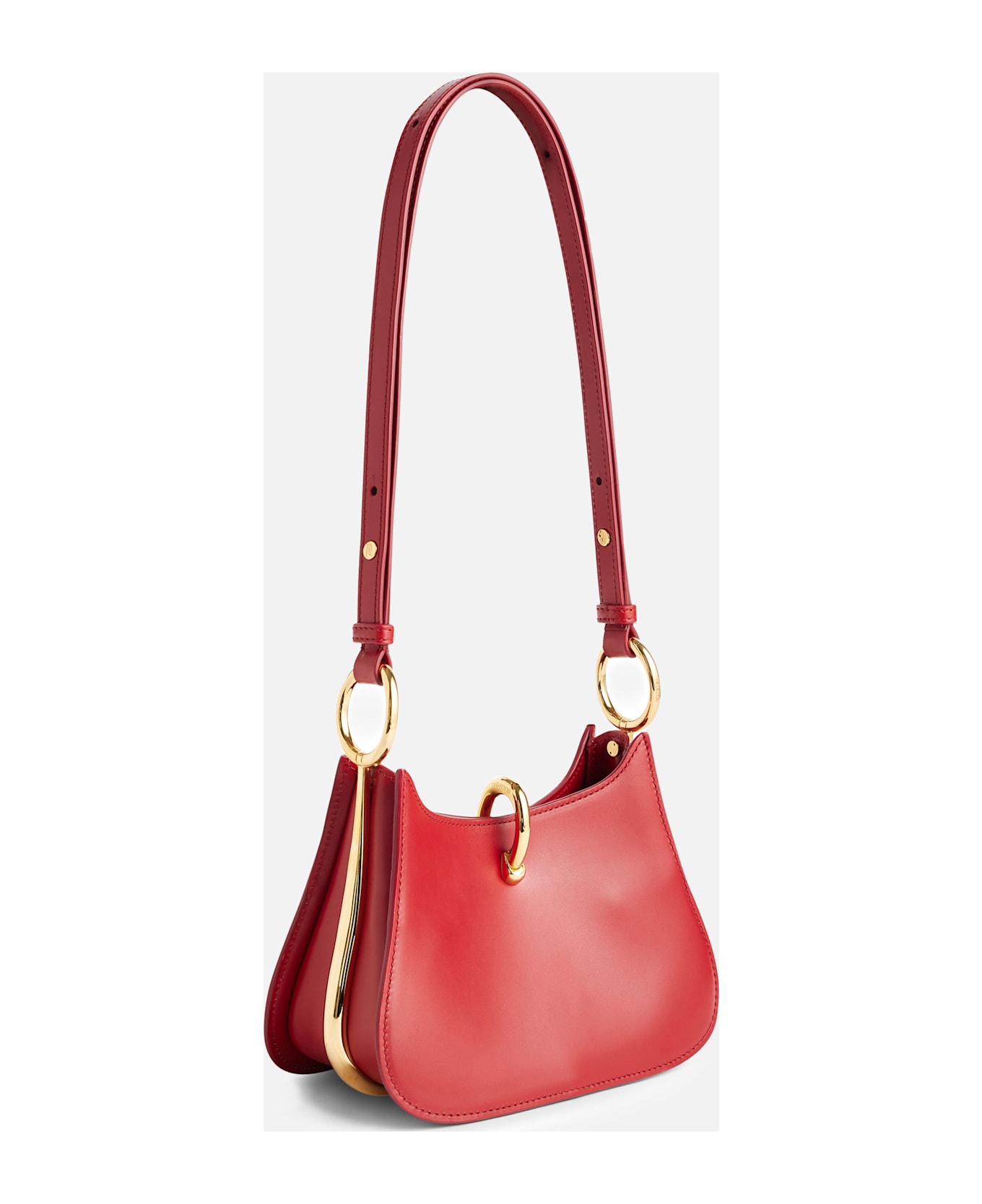 Paco Rabanne Ring Shoulder Bag - Red
