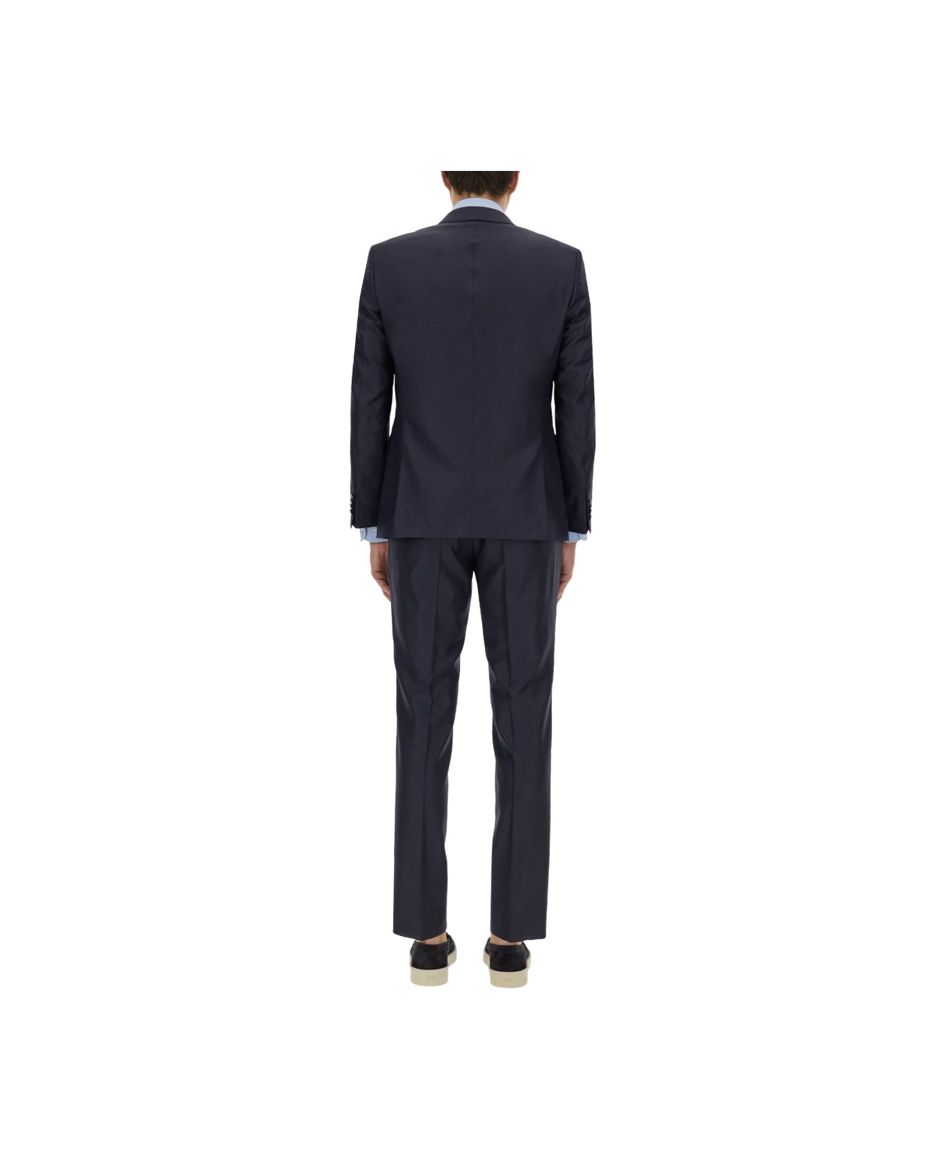 Hugo Boss Single-breasted Dress - BLUE