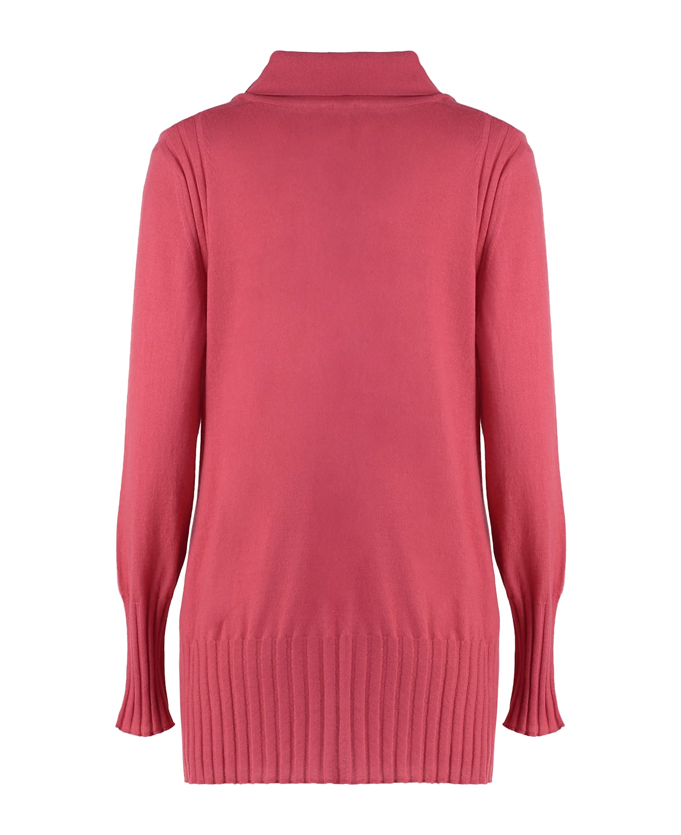 Malo Cashmere Cardigan - Coral