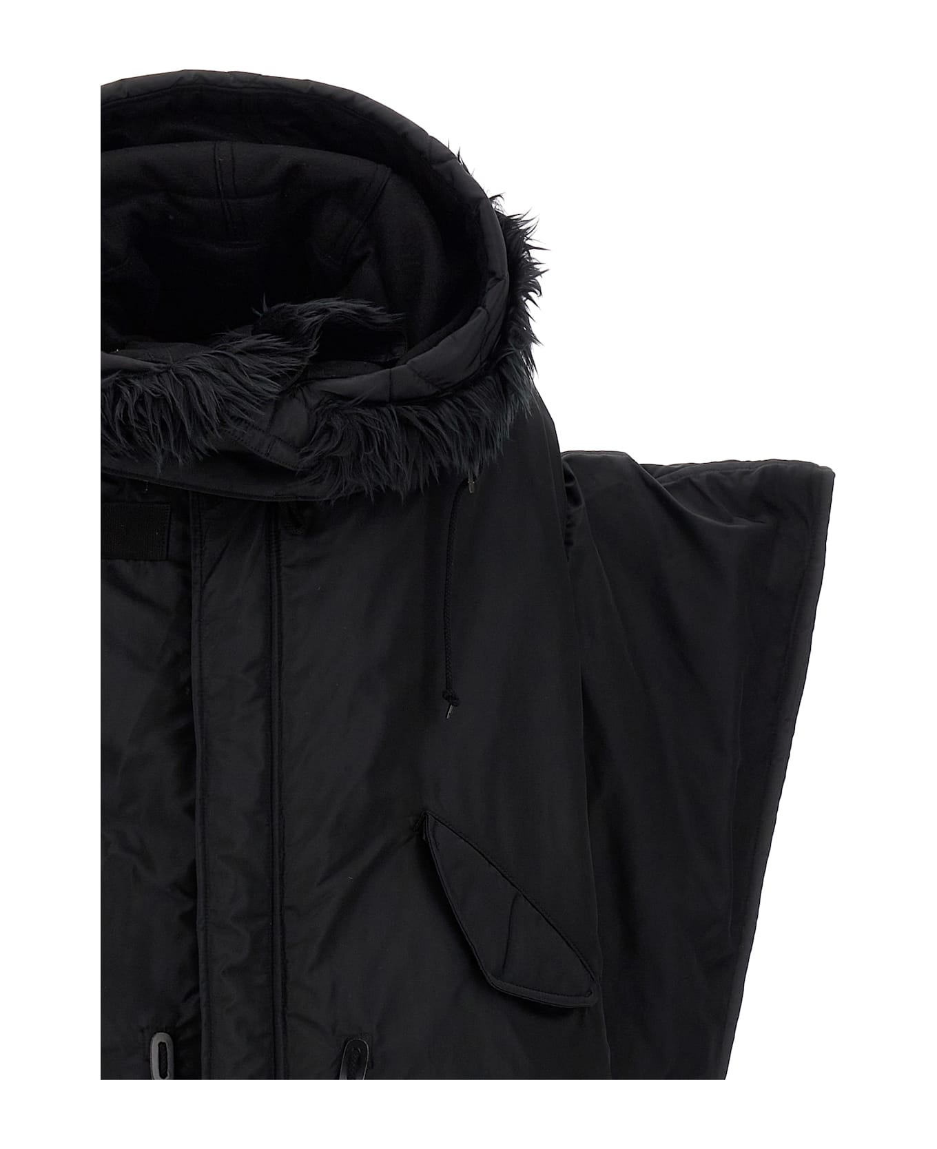 Junya Watanabe Oversize Puffer Jacket - Black  