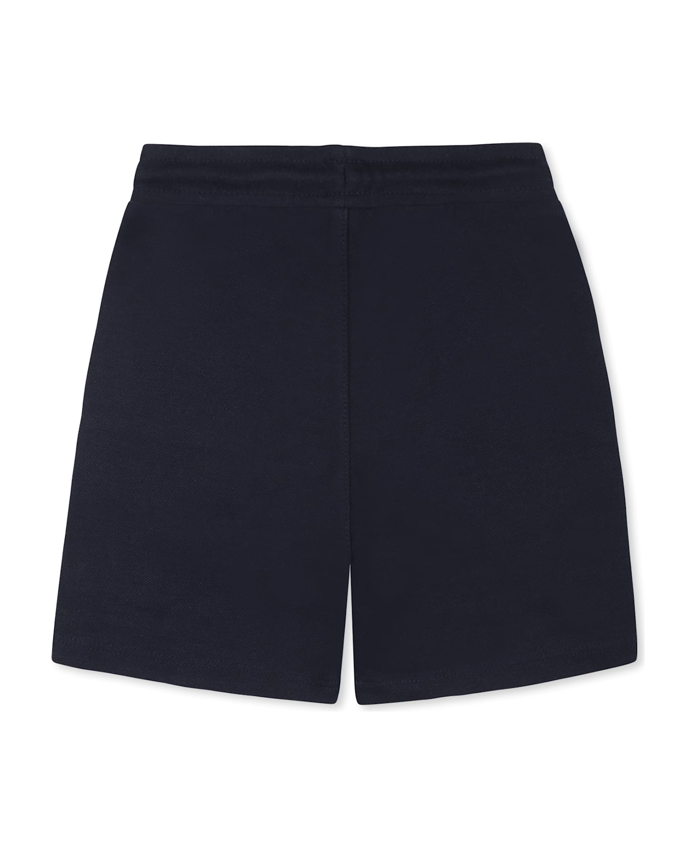Hugo Boss Blue Shorts For Baby Boy With Logo - Blue